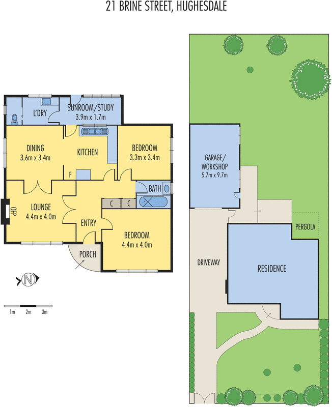21 Brine Street, Hughesdale VIC 3166 - Floorplan