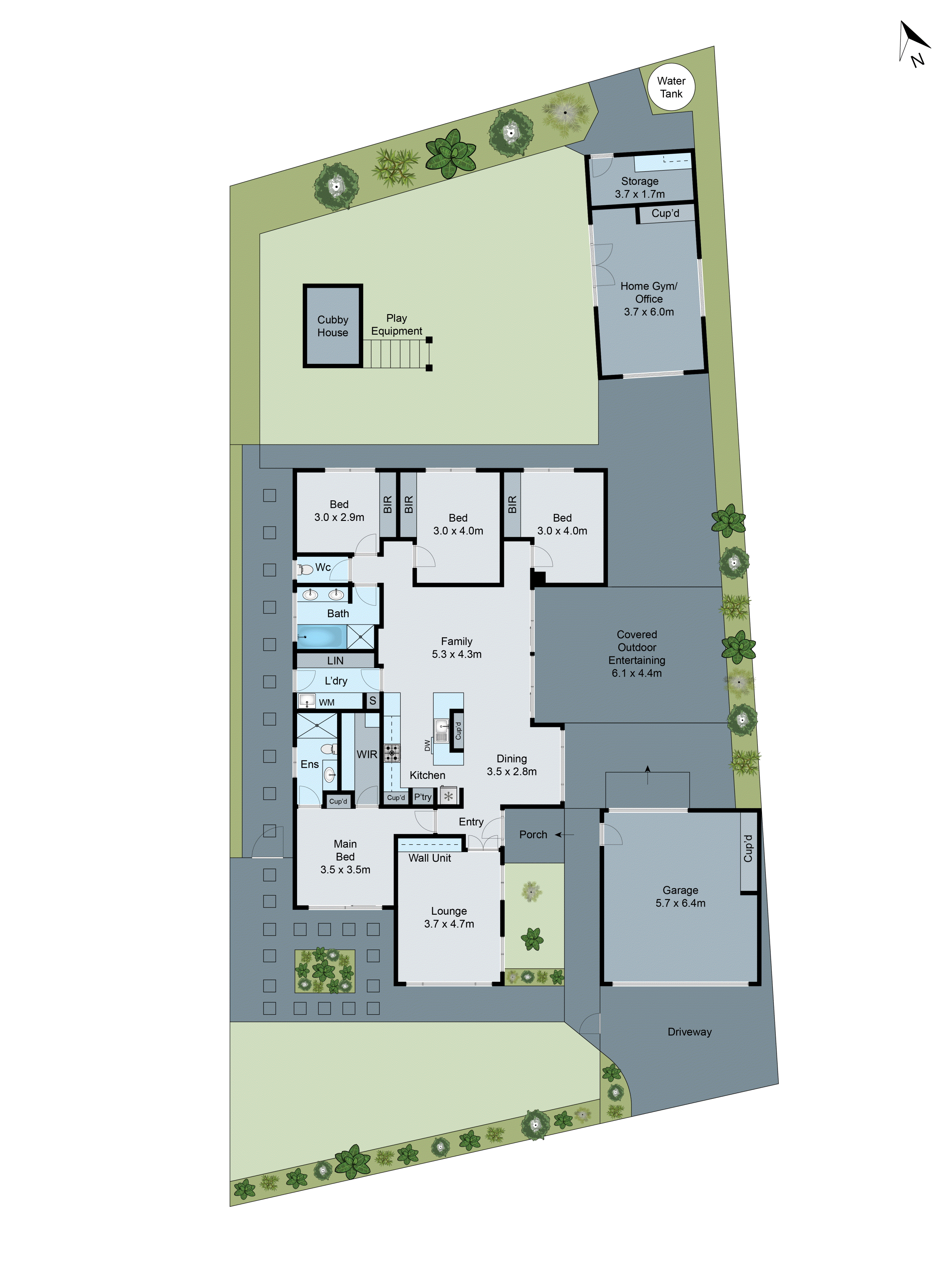 21 Burdekin Road, Highton VIC 3216 - Floorplan