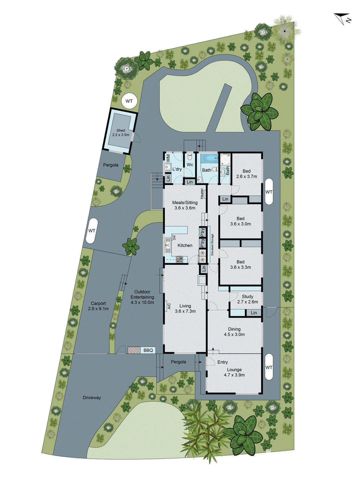 21 Carnarvon Drive, Grovedale VIC 3216 - Floorplan