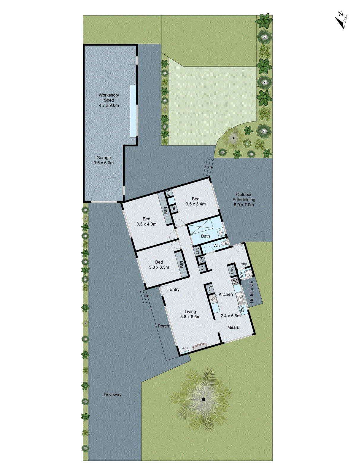 21 Castleton Road, Herne Hill VIC 3218 - Floorplan