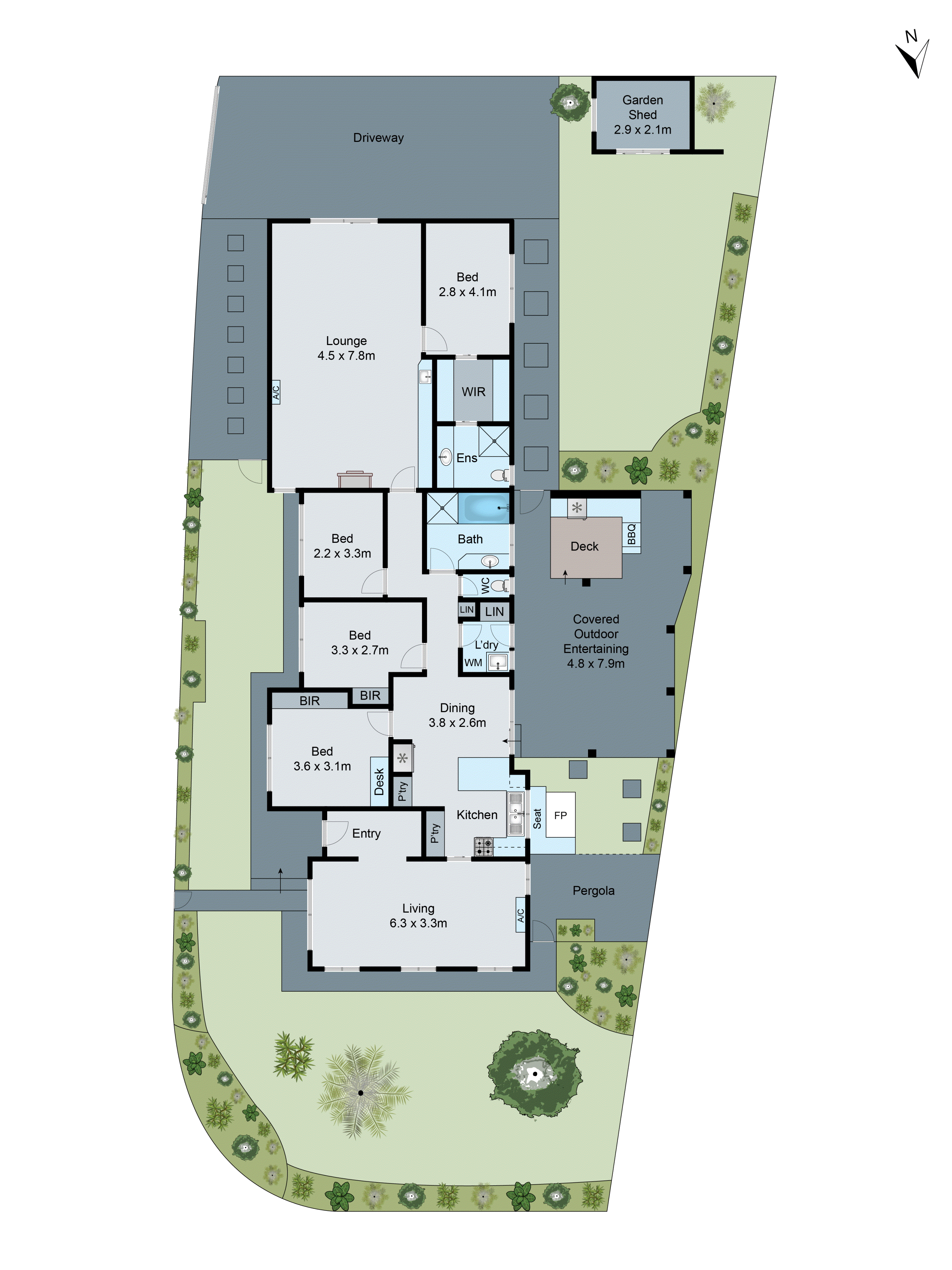 21 Church Street, Grovedale VIC 3216 - Floorplan
