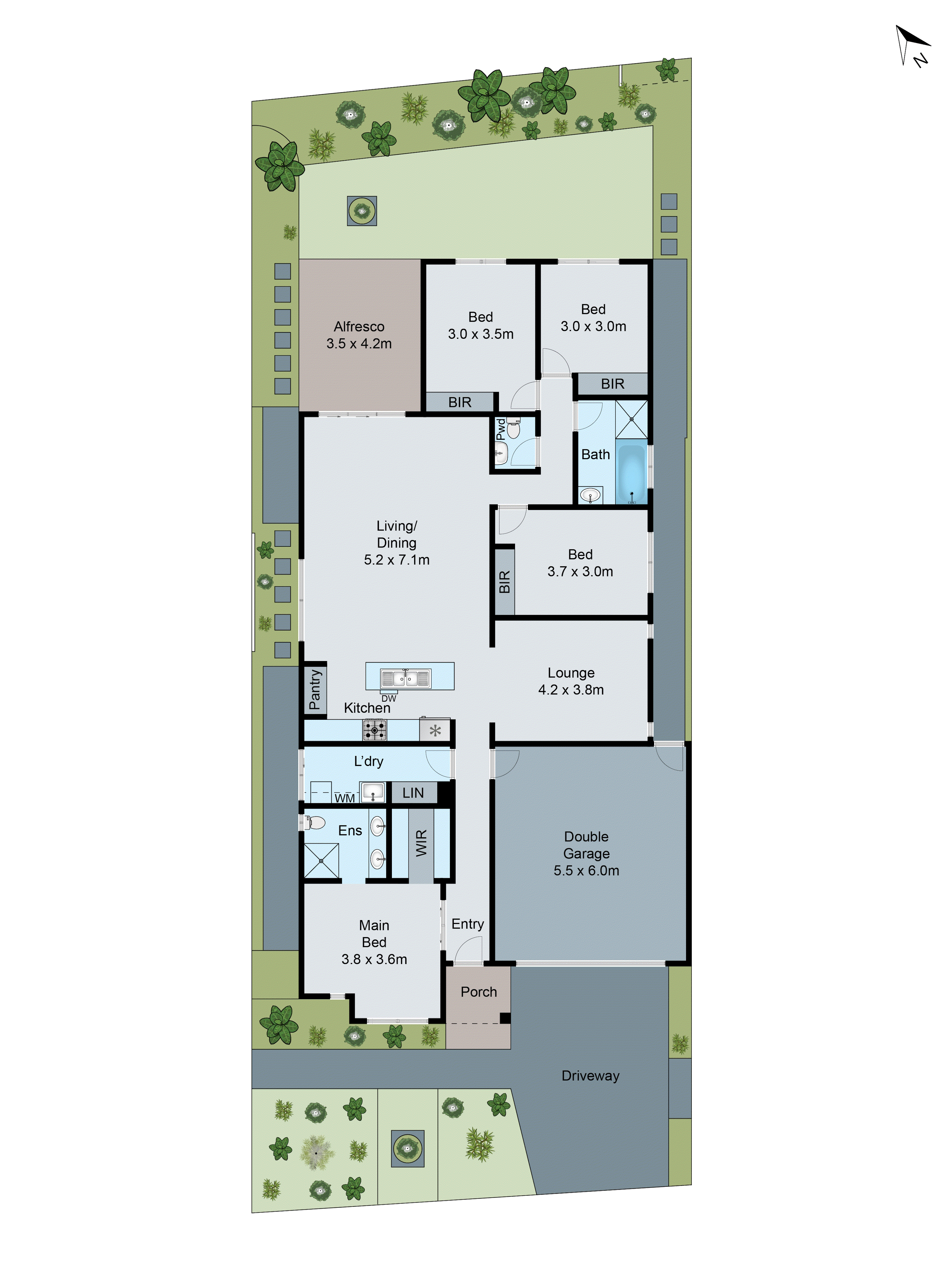 21 Coastside Drive, Armstrong Creek VIC 3217 - Floorplan