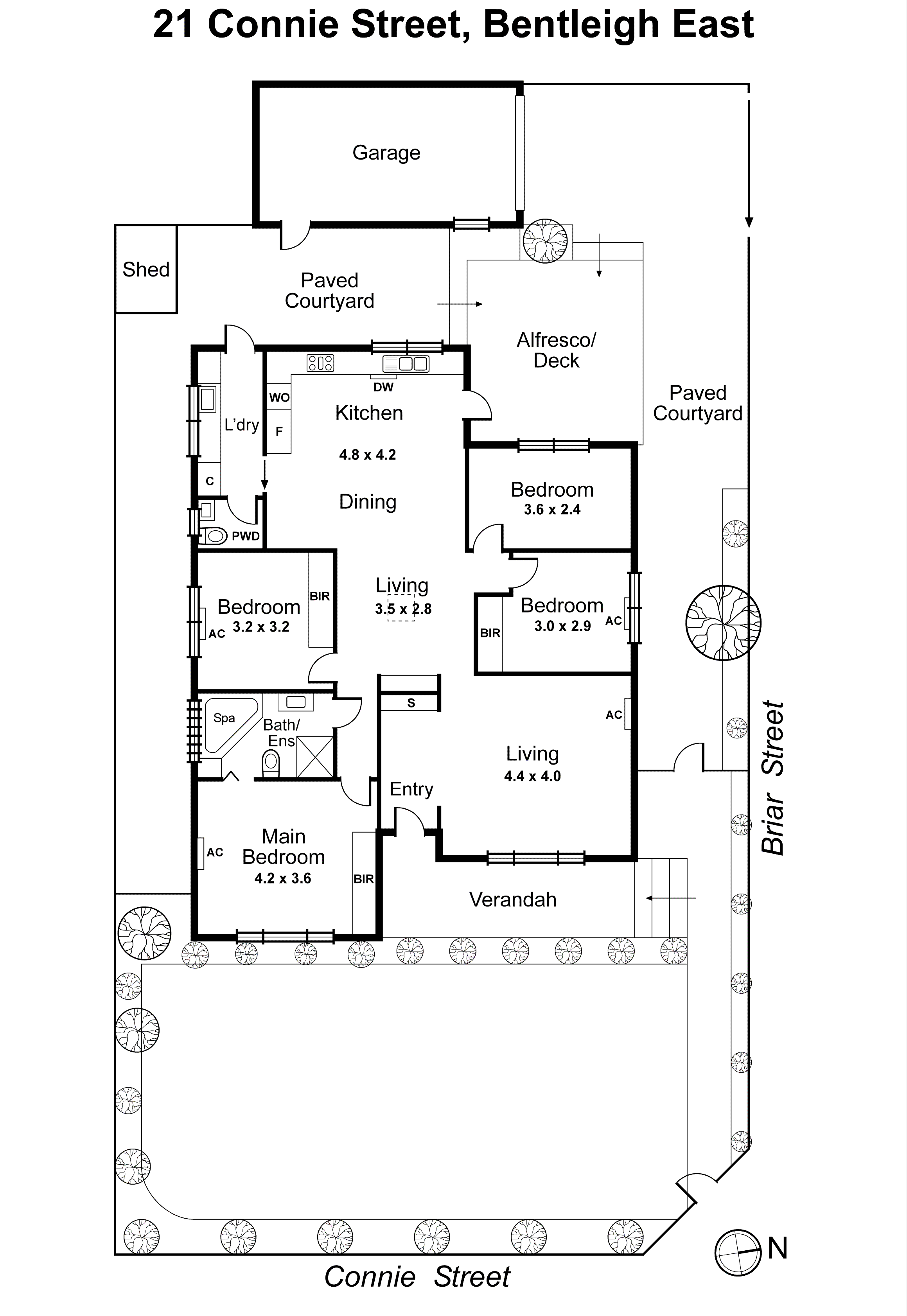 21 Connie Street, Bentleigh East VIC 3165 - Floorplan