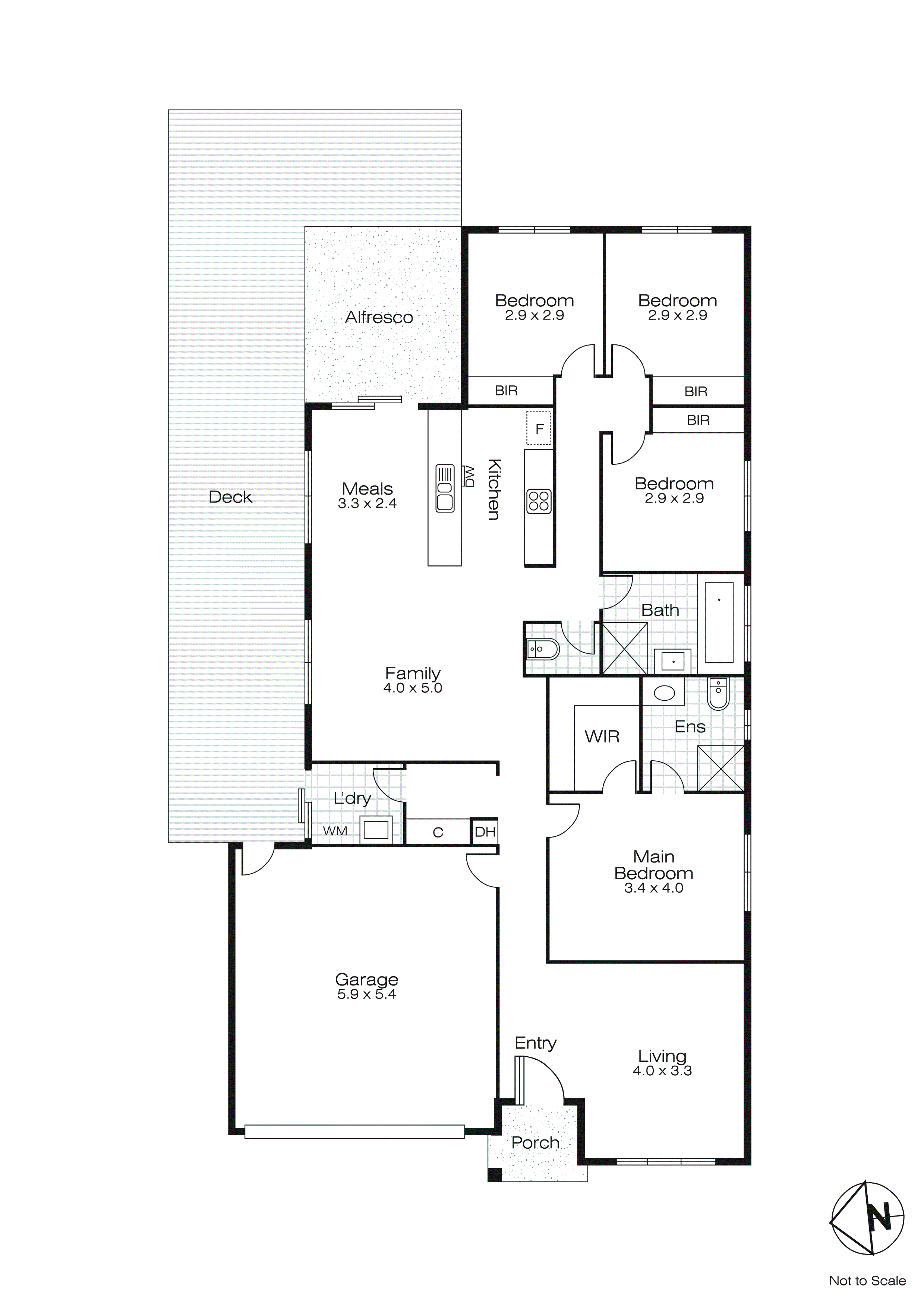 21 Dairymans Way, Bonshaw VIC 3352 - Floorplan