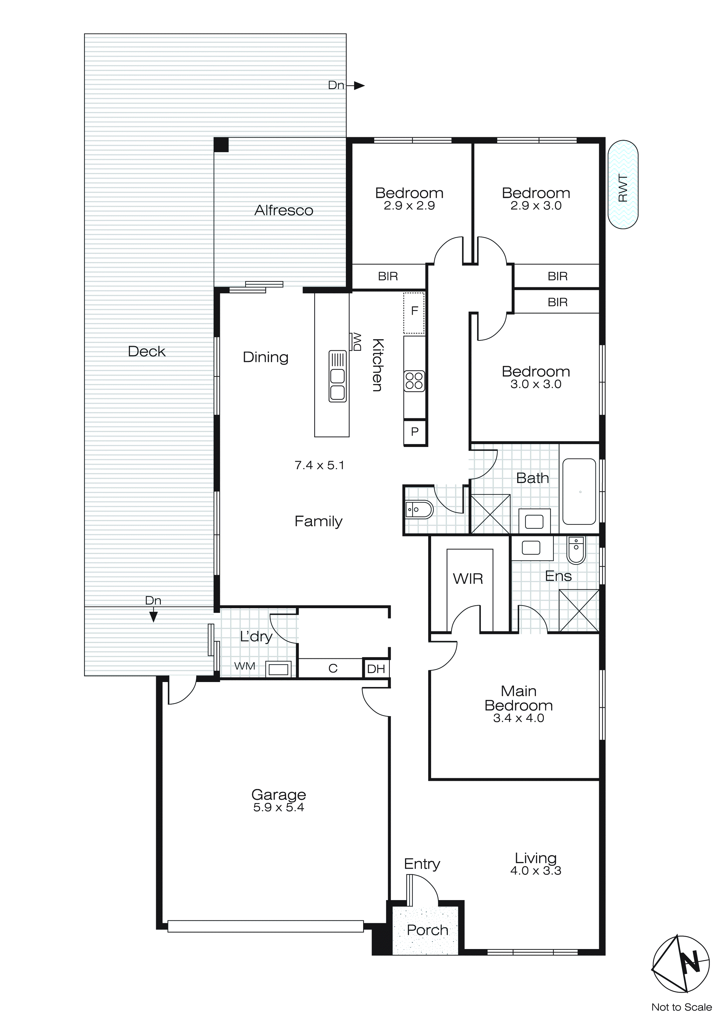 21 Dairymans Way, Bonshaw VIC 3352 - Floorplan