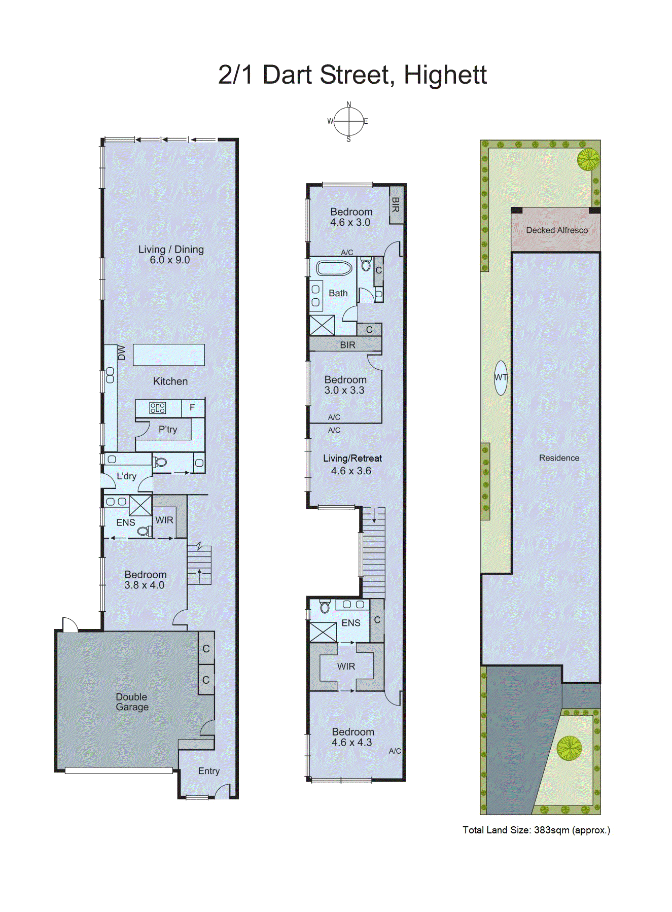 2/1 Dart Street, Highett VIC 3190 - Floorplan