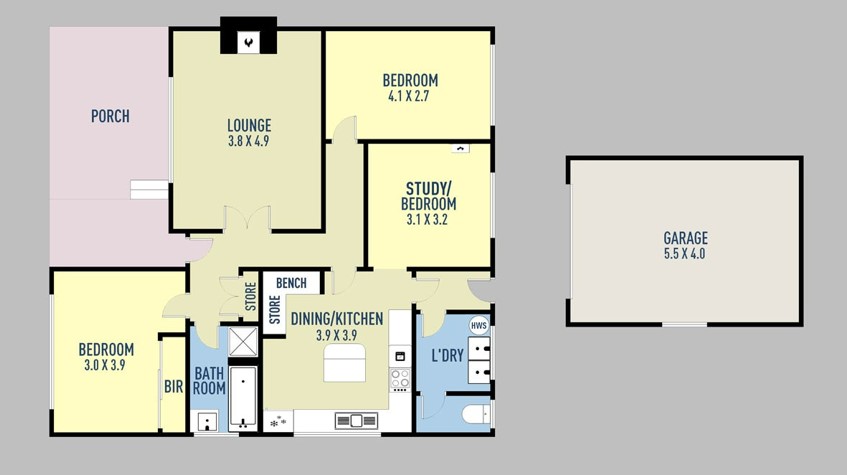 21 Davis Street, BELMONT VIC 3216 - Floorplan