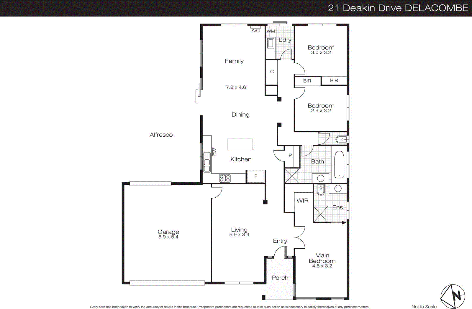 21 Deakin Drive, Delacombe VIC 3356 - Floorplan