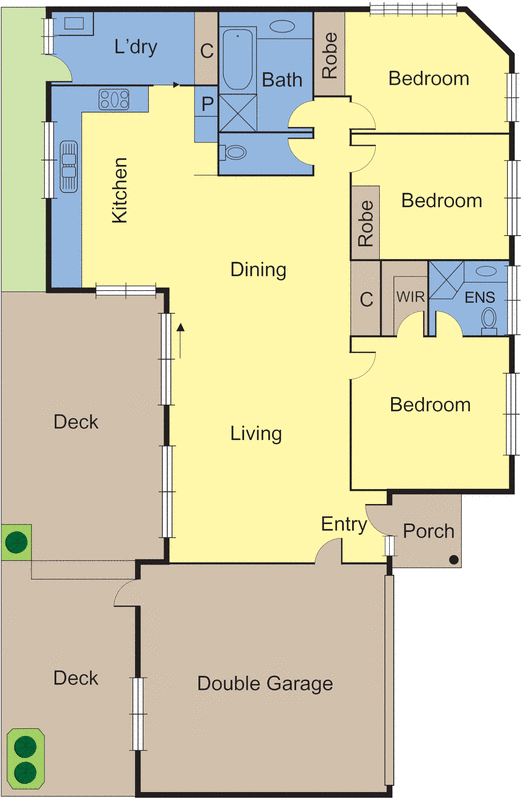 2/1 Dega Avenue, Bentleigh East VIC 3165 - Floorplan