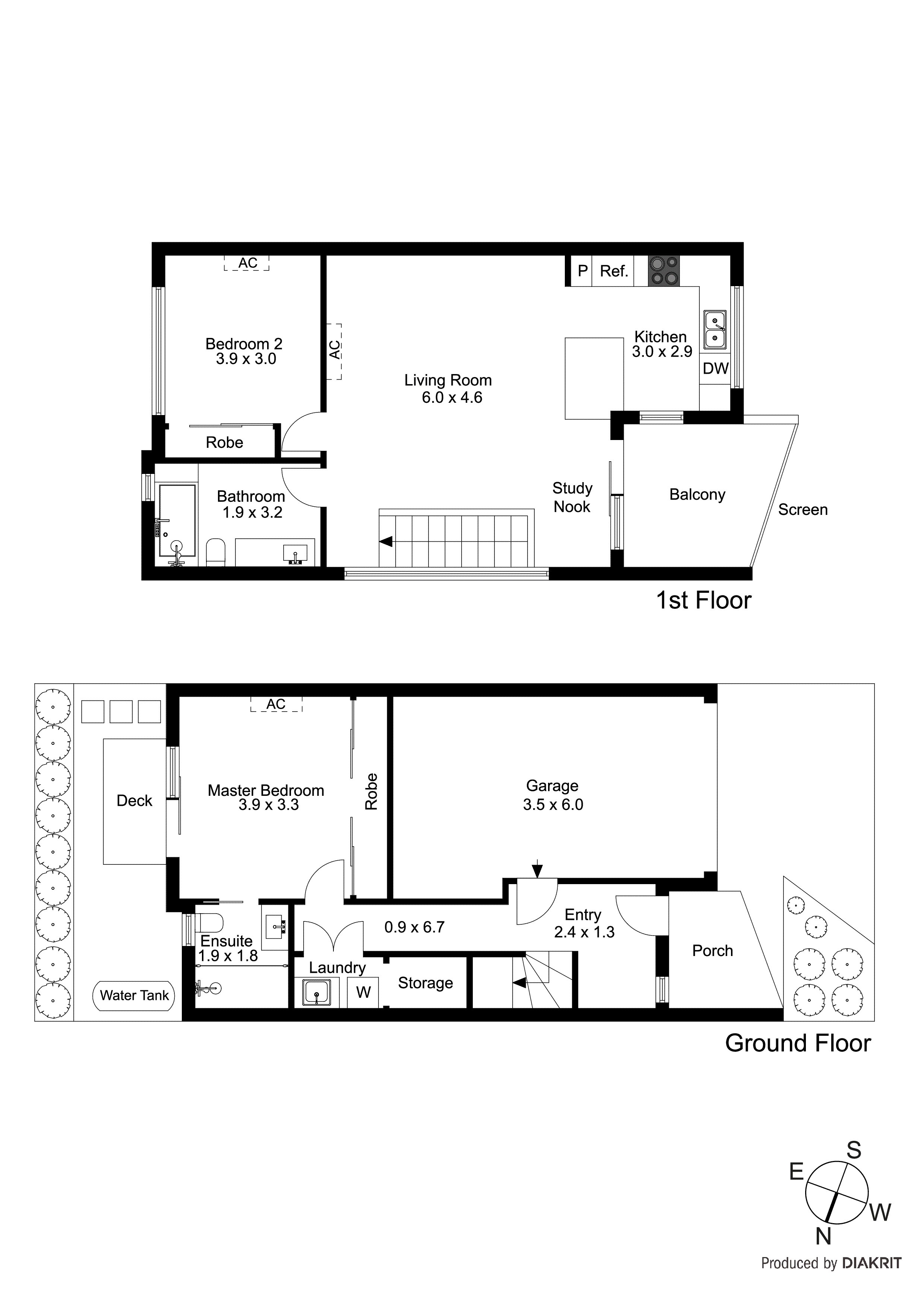 21 Dennington Lane, Chelsea VIC 3196 - Floorplan