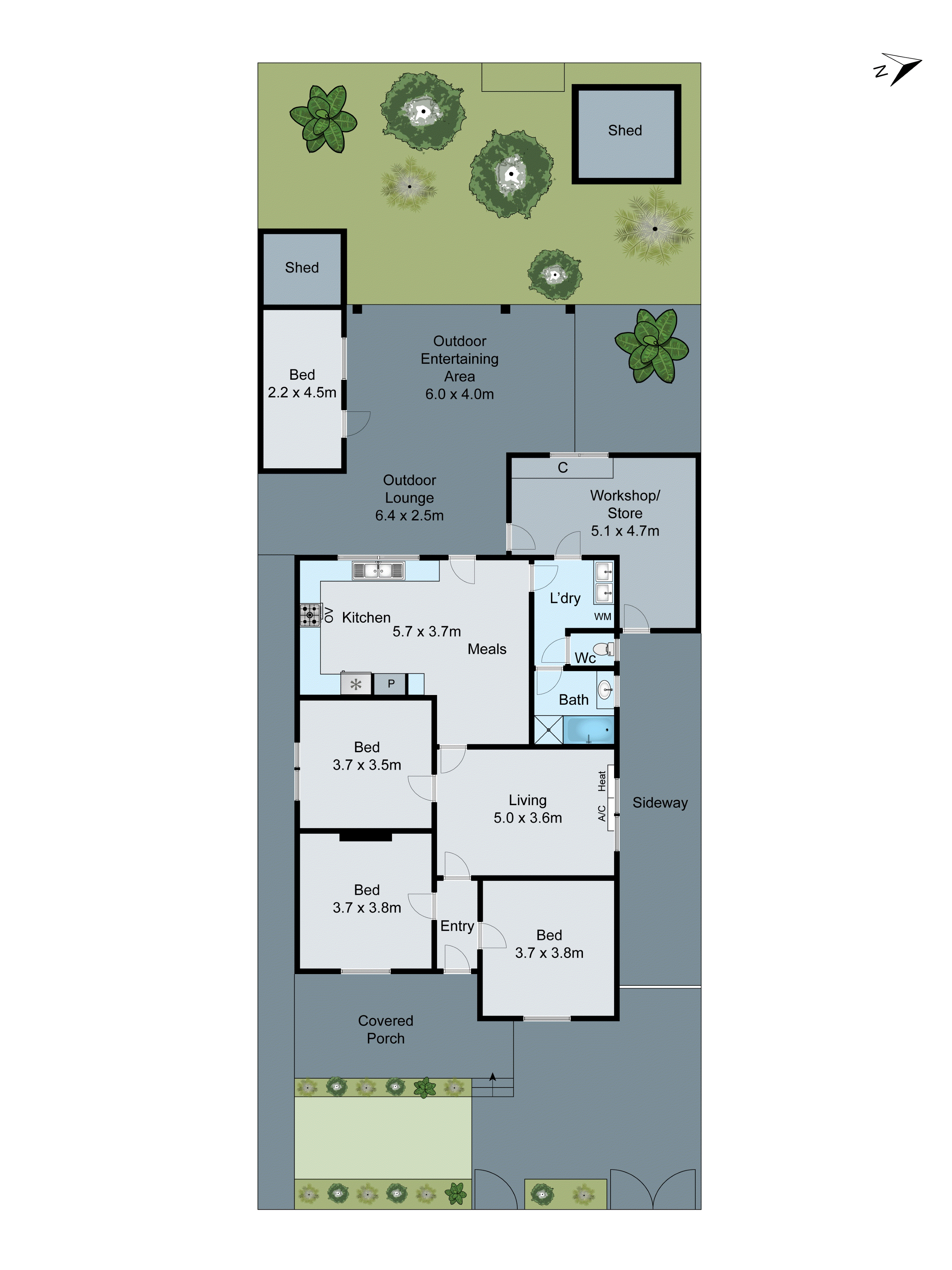 21 Downing Street, Oakleigh VIC 3166 - Floorplan