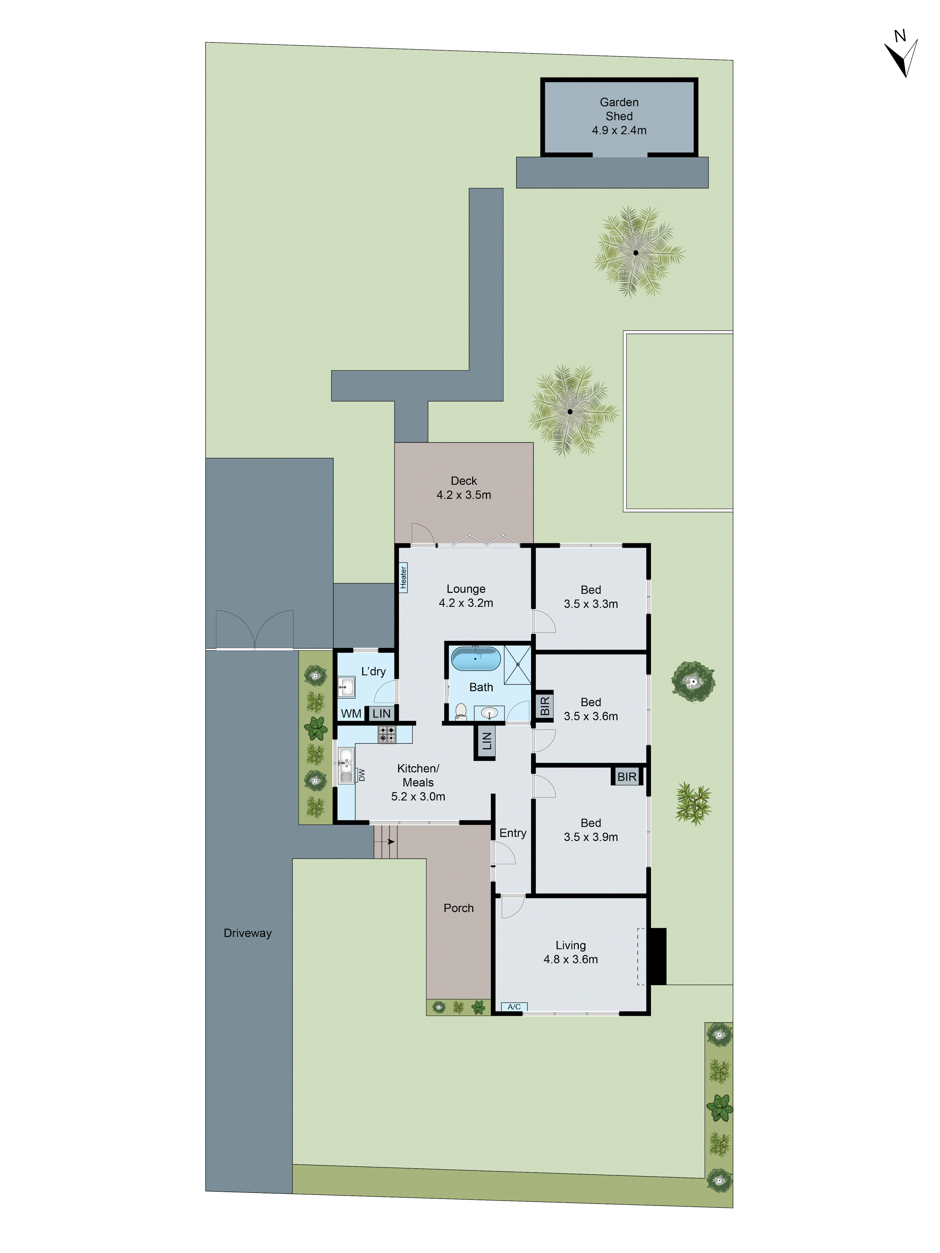 21 Drysdale Avenue, Hamlyn Heights VIC 3215 - Floorplan