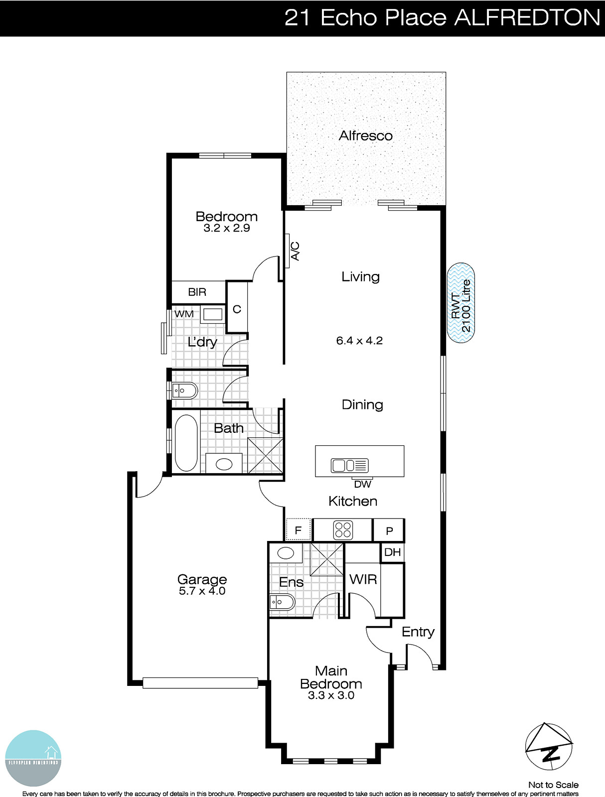 21 Echo Place, Alfredton VIC 3350 - Floorplan
