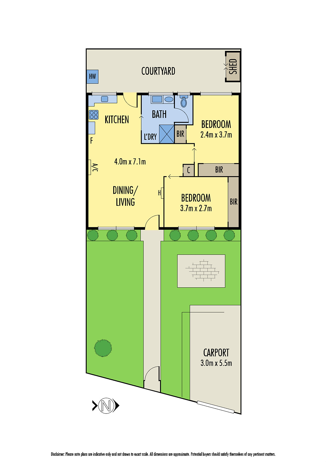 2/1 Everett Close, Herne Hill VIC 3218 - Floorplan