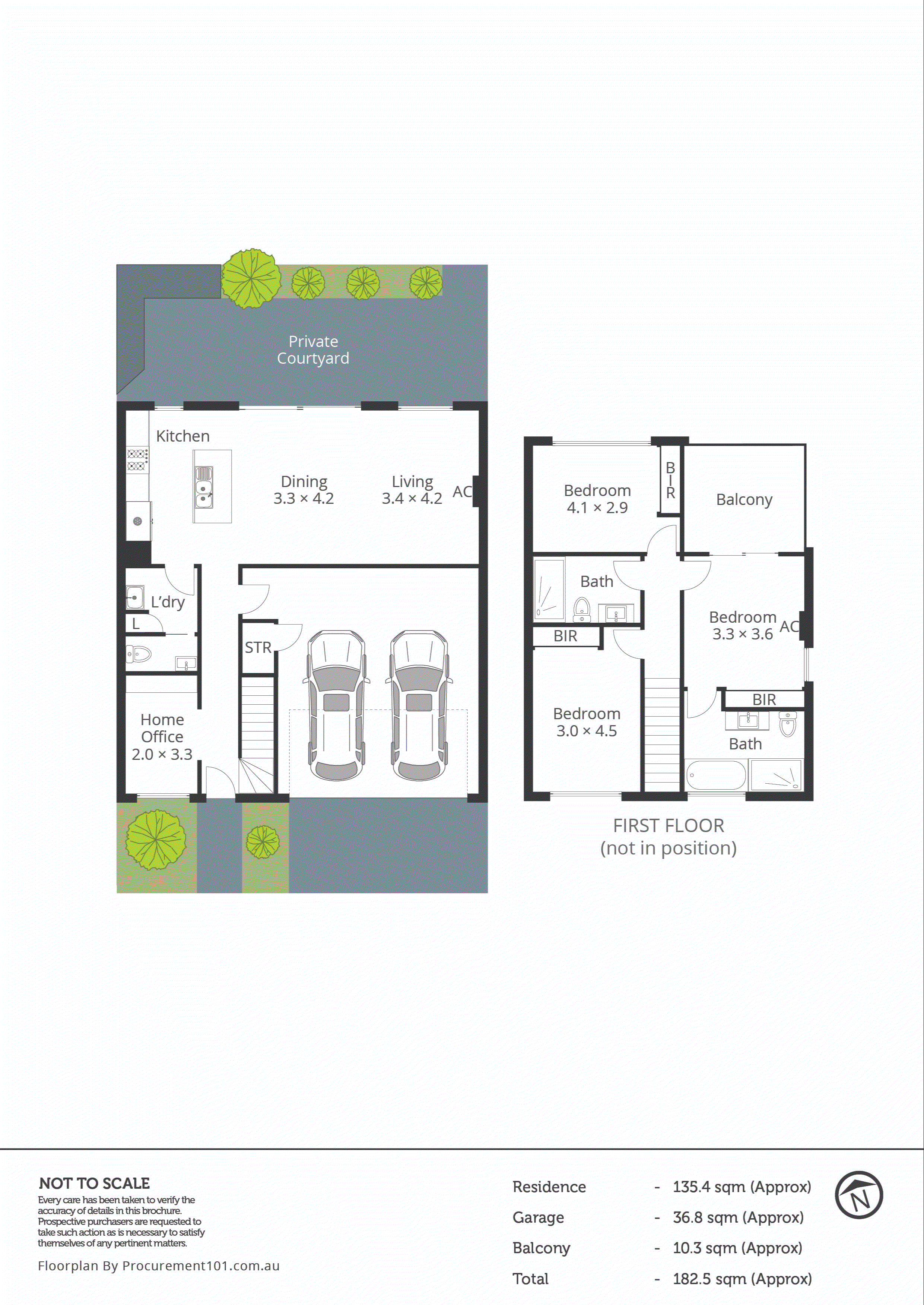 21 Evergreen Boulevard, Keysborough VIC 3173 - Floorplan