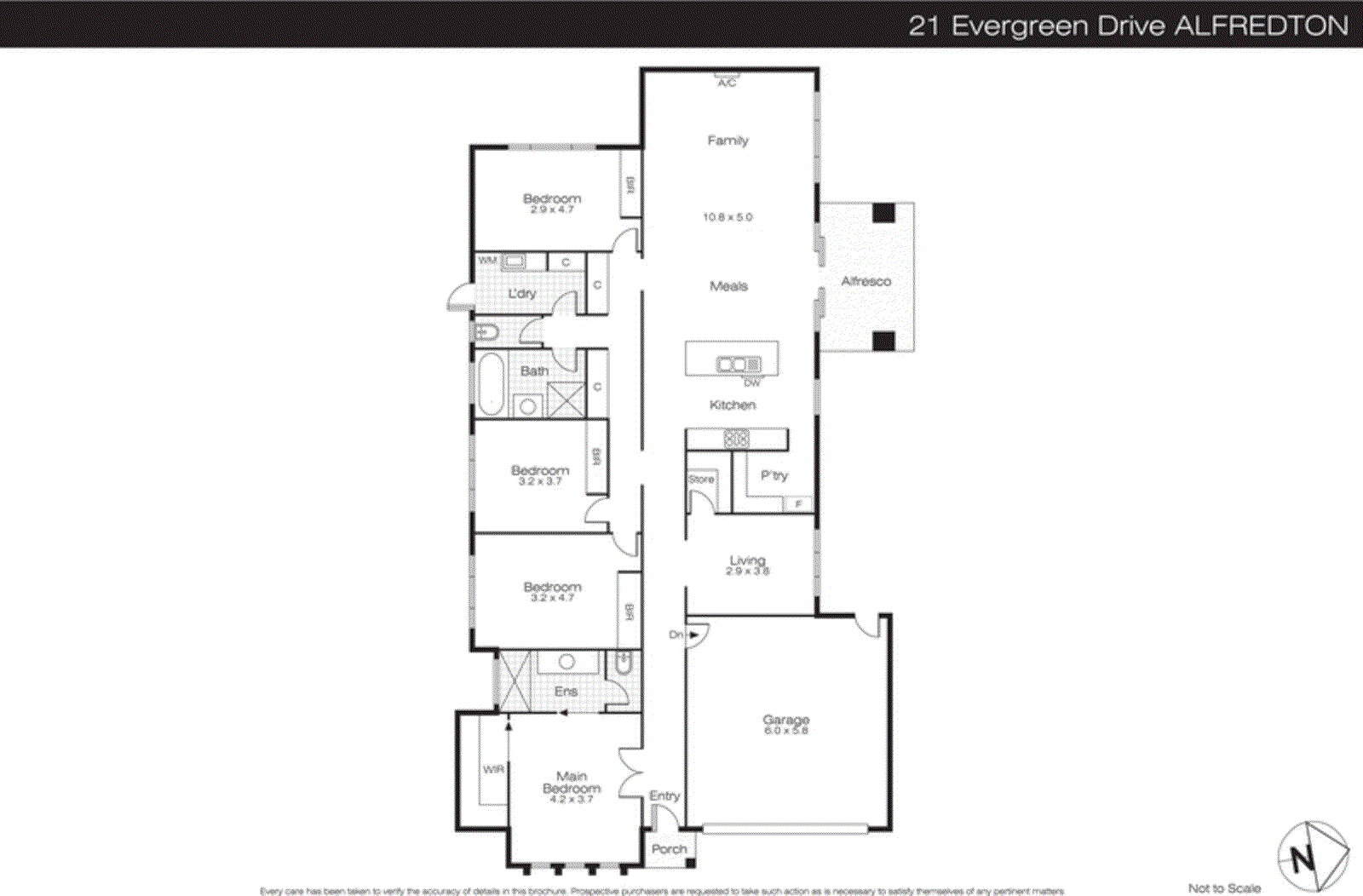 21 Evergreen Drive, Alfredton VIC 3350 - Floorplan