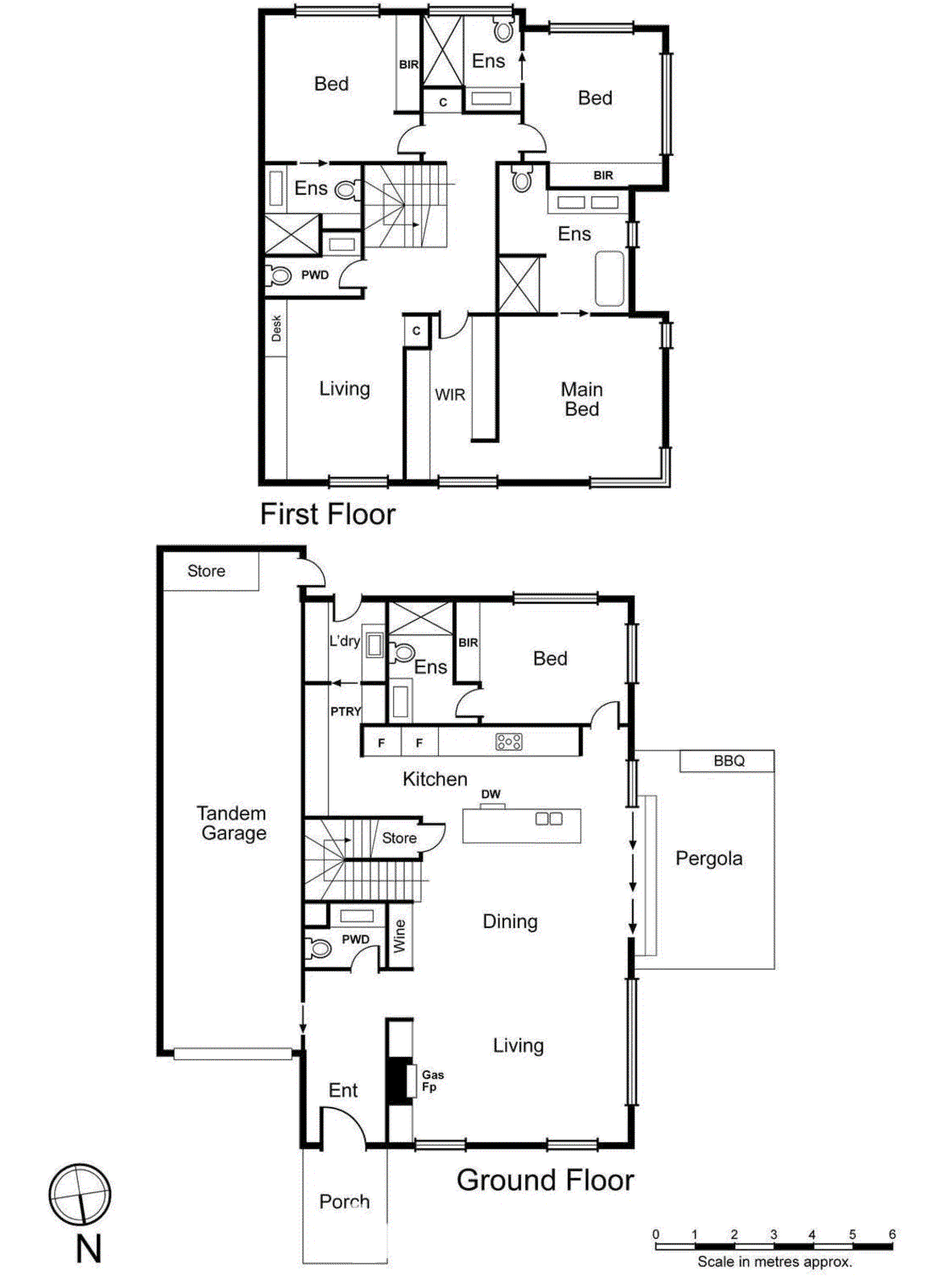 2/1 Florence Street, Ormond VIC 3204 - Floorplan