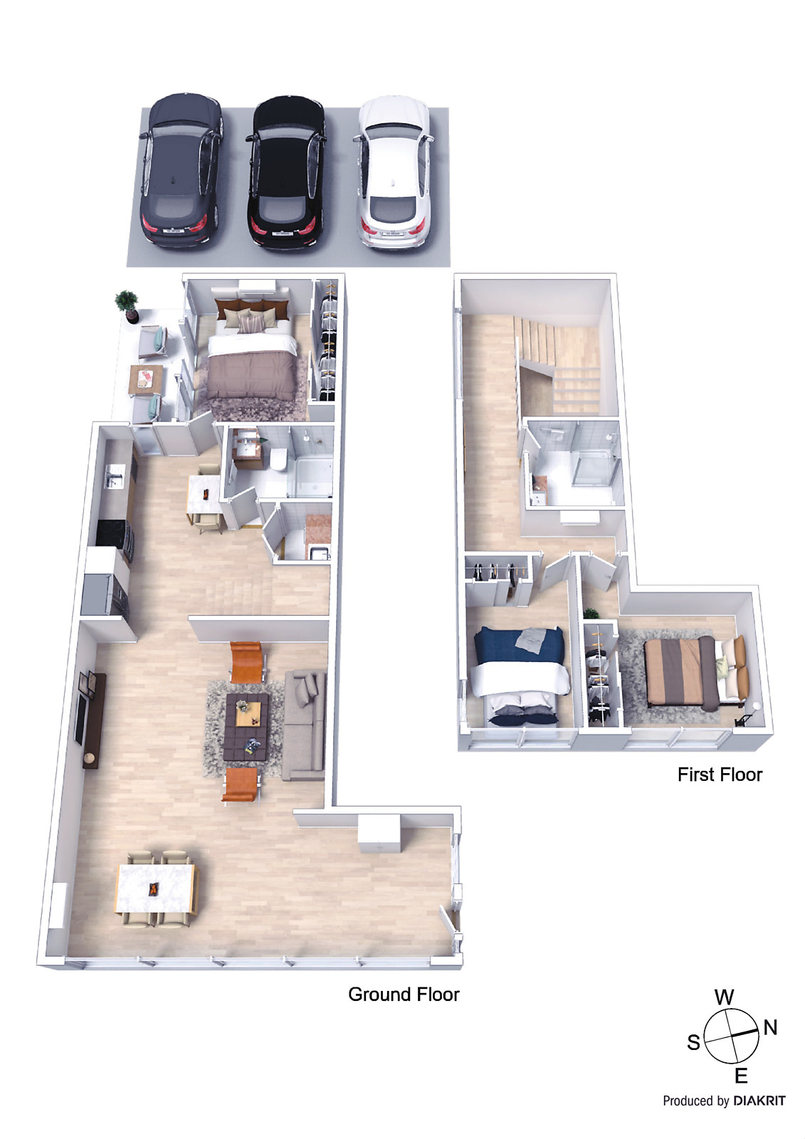 2/1 George Street, Sandringham VIC 3191 - Floorplan