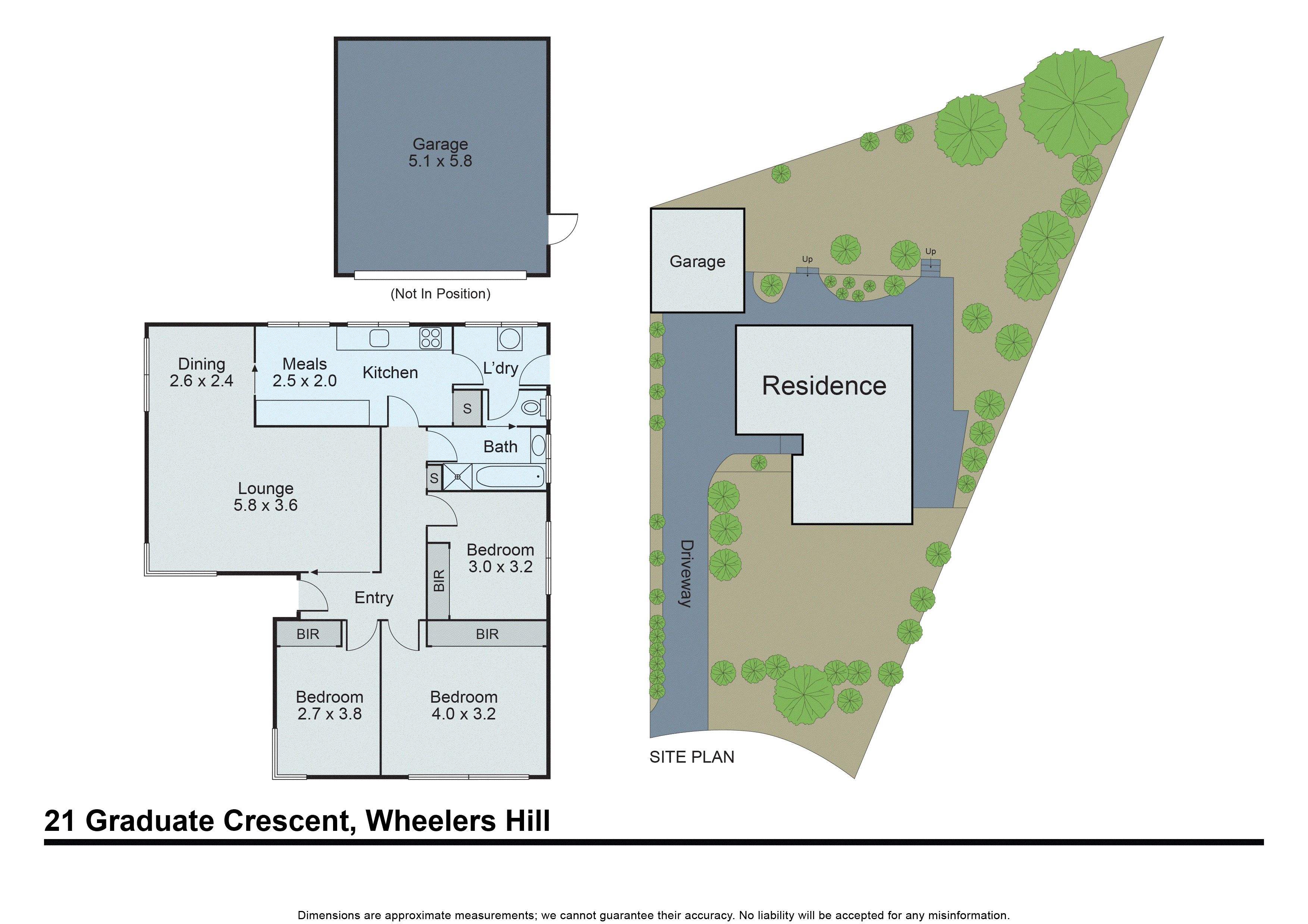 21 Graduate Crescent, Wheelers Hill VIC 3150 - Floorplan
