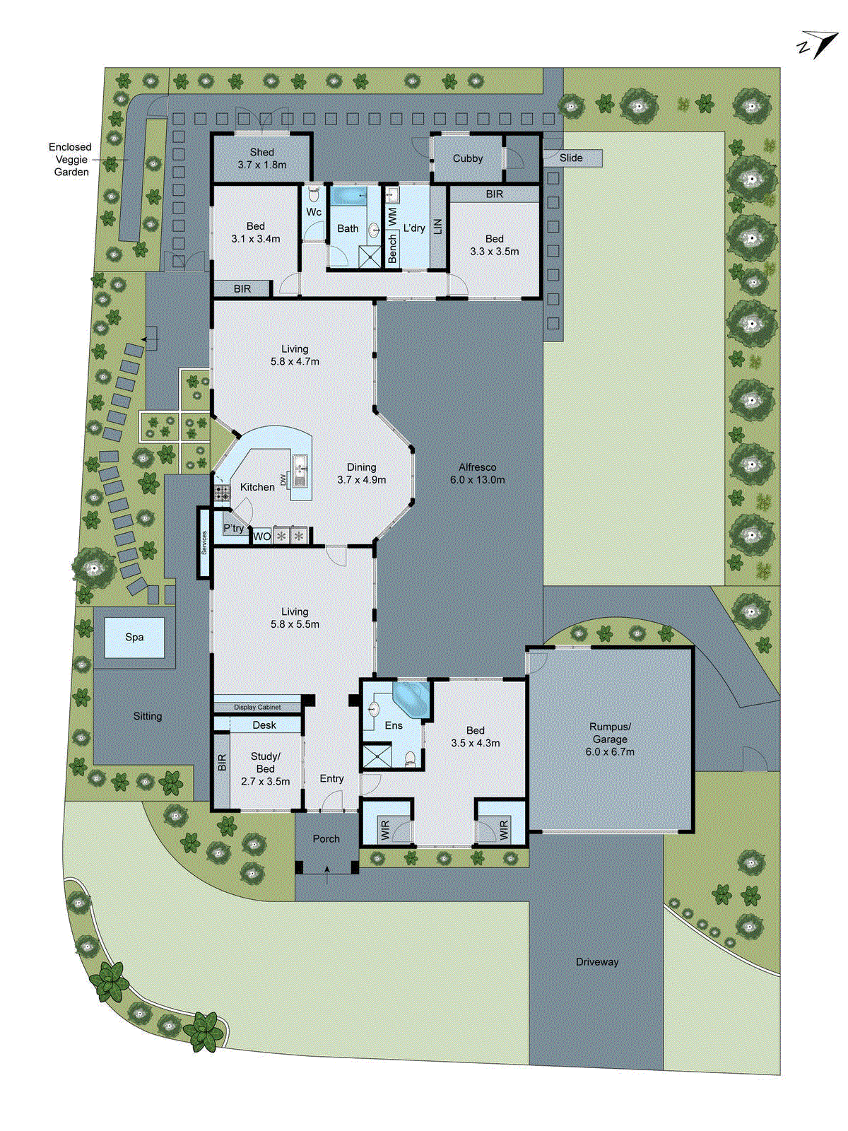 21 Grange Park Drive, Waurn Ponds VIC 3216 - Floorplan