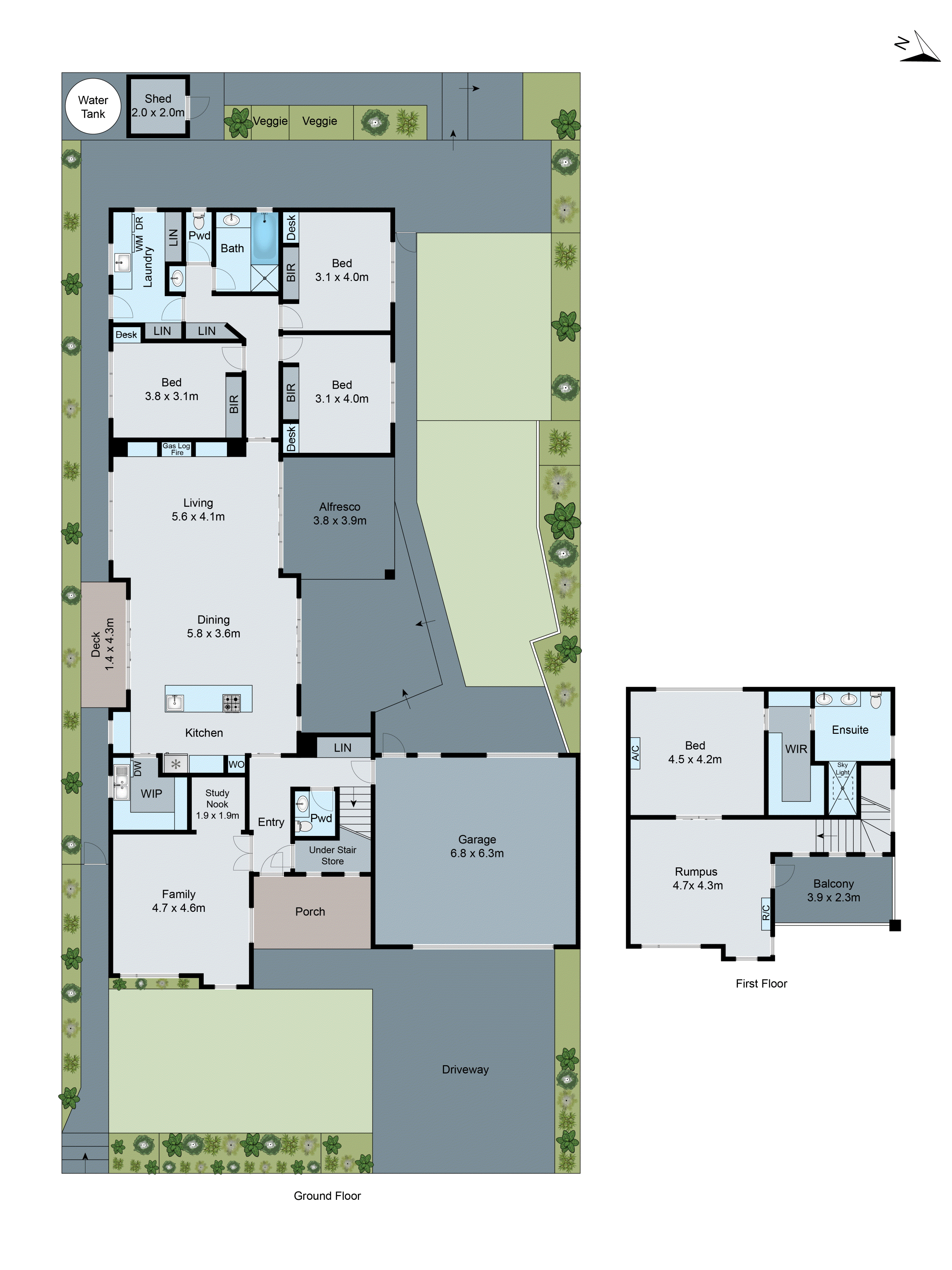 21 Grantham Drive, Highton VIC 3216 - Floorplan