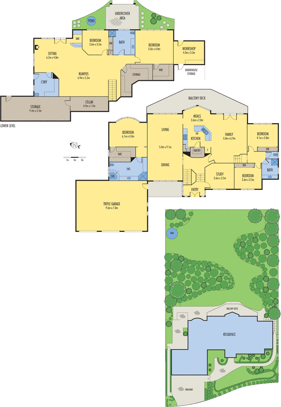 21 Grosvenor Drive, Wandana Heights VIC 3216 - Floorplan