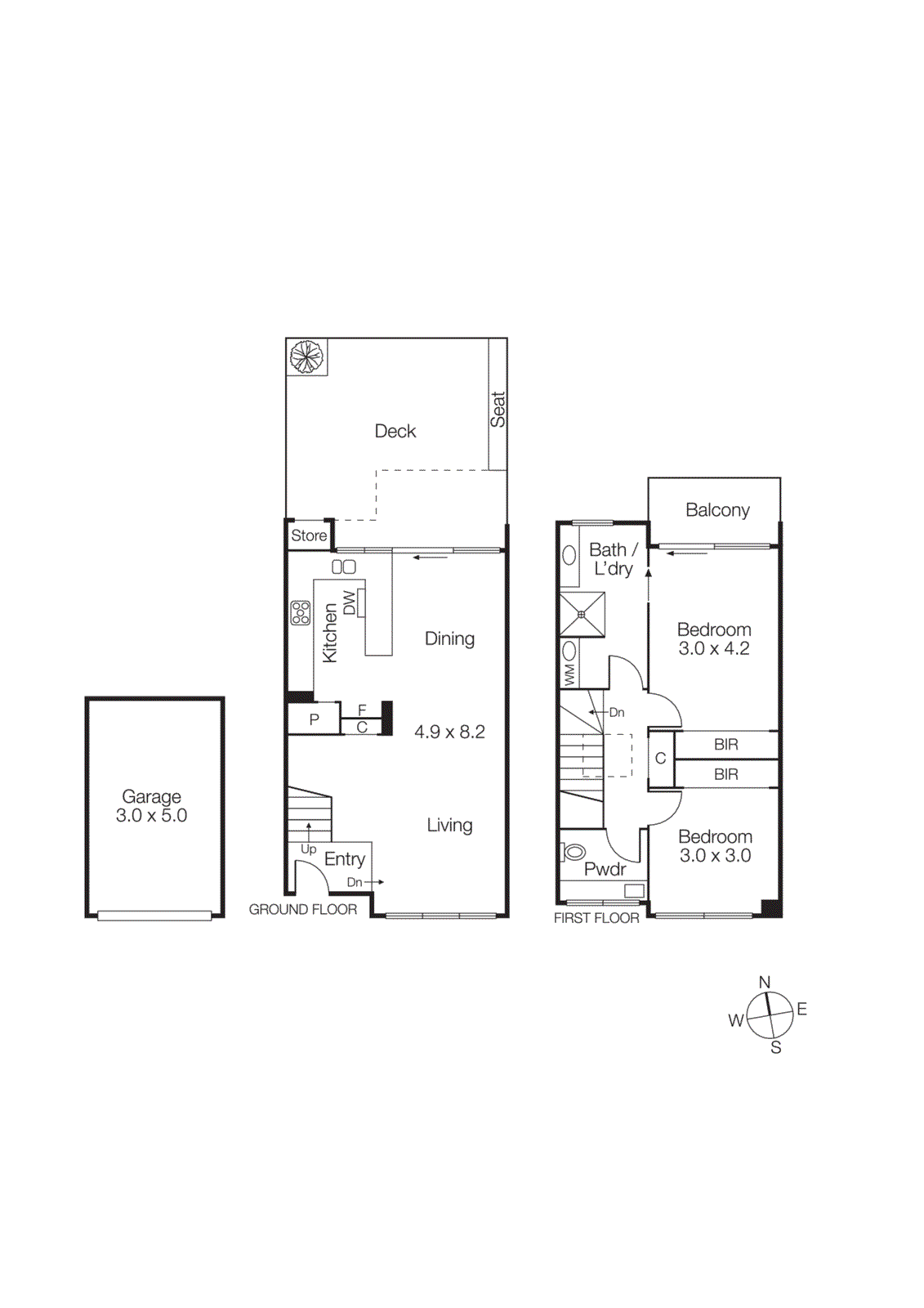 2/1 Hammerdale Avenue, St Kilda East VIC 3183 - Floorplan