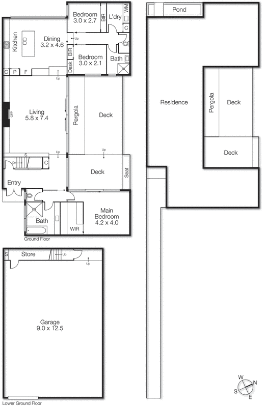 2/1 Hanby Street, Brighton VIC 3186 - Floorplan