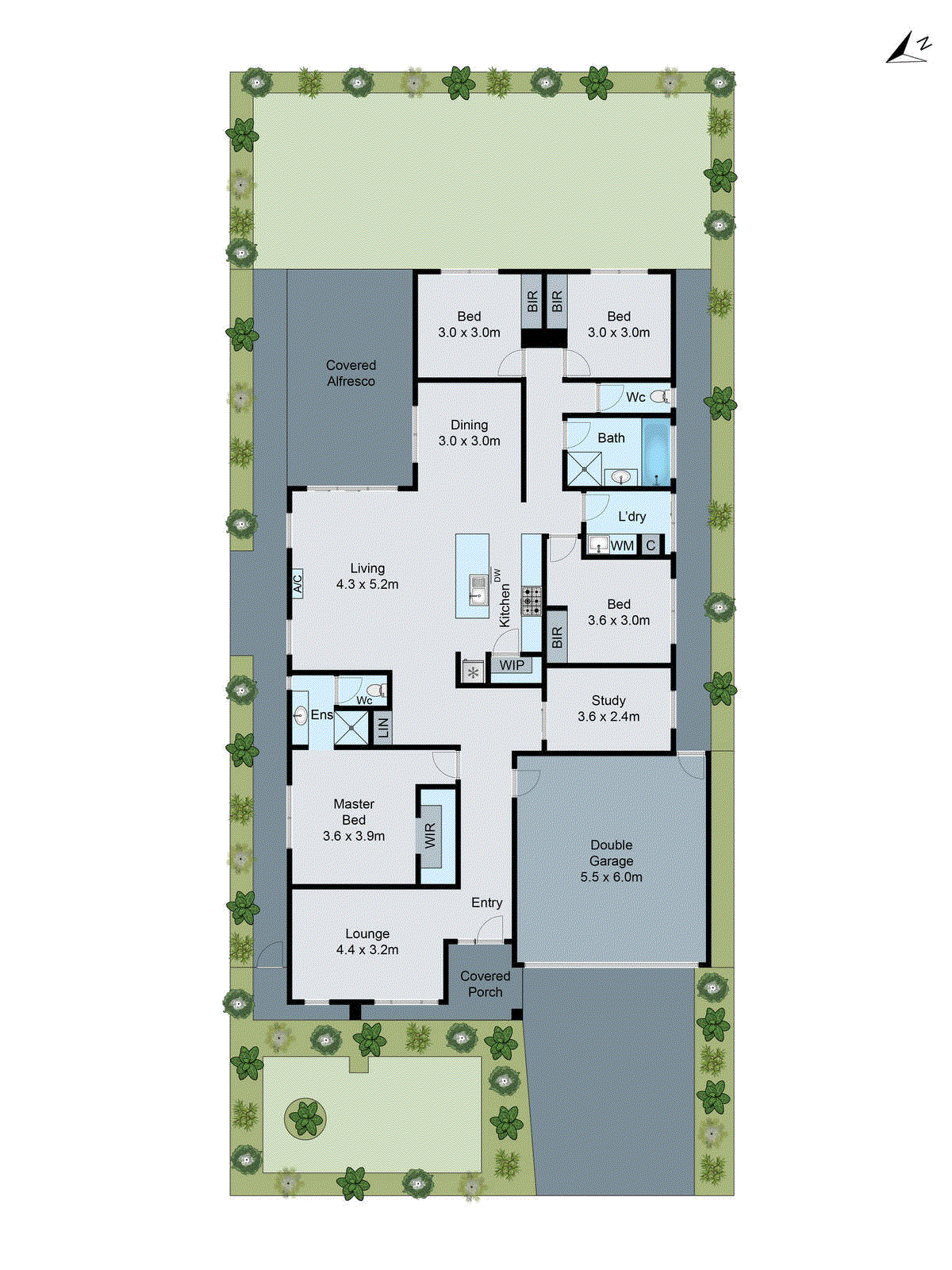 21 Harold Mews, Fyansford VIC 3218 - Floorplan