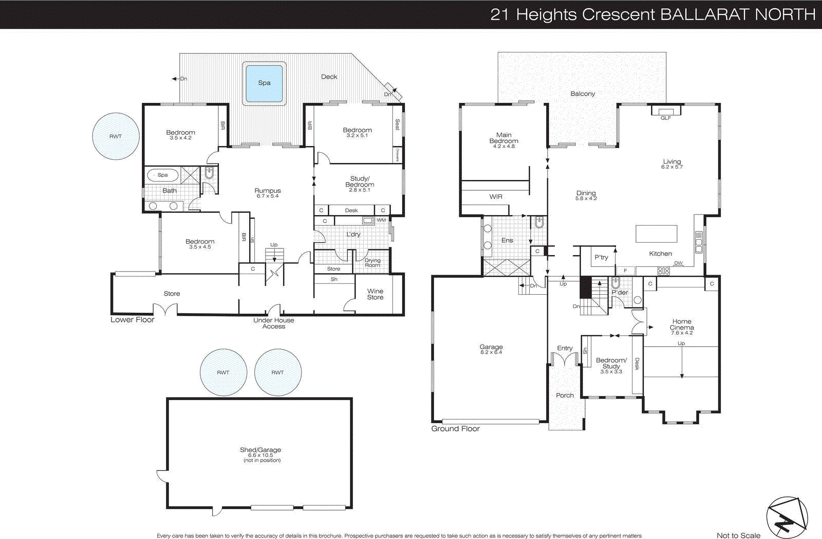 21 Heights Crescent, Ballarat North VIC 3350 - Floorplan