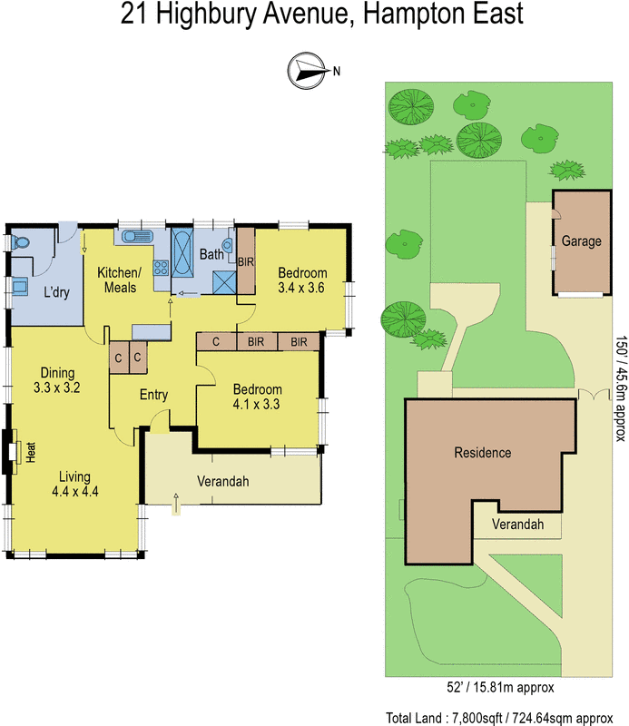 21 Highbury Avenue, Hampton East VIC 3188 - Floorplan