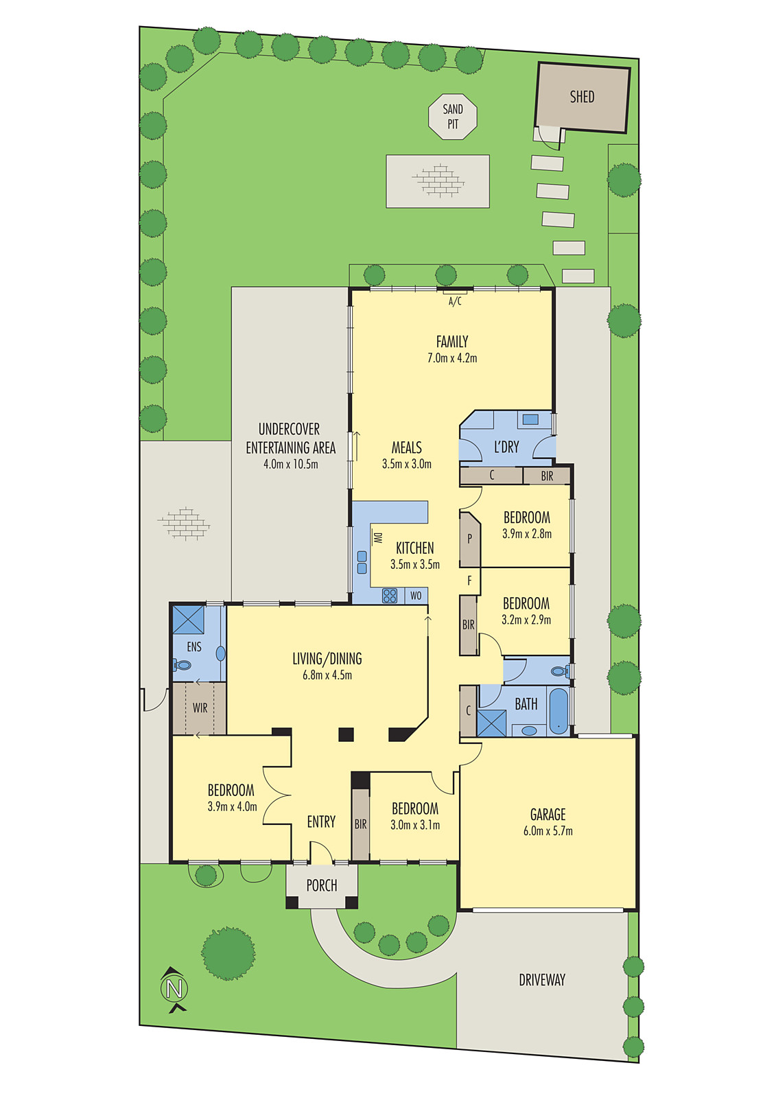 21 Homestead Drive, St Albans Park VIC 3219 - Floorplan