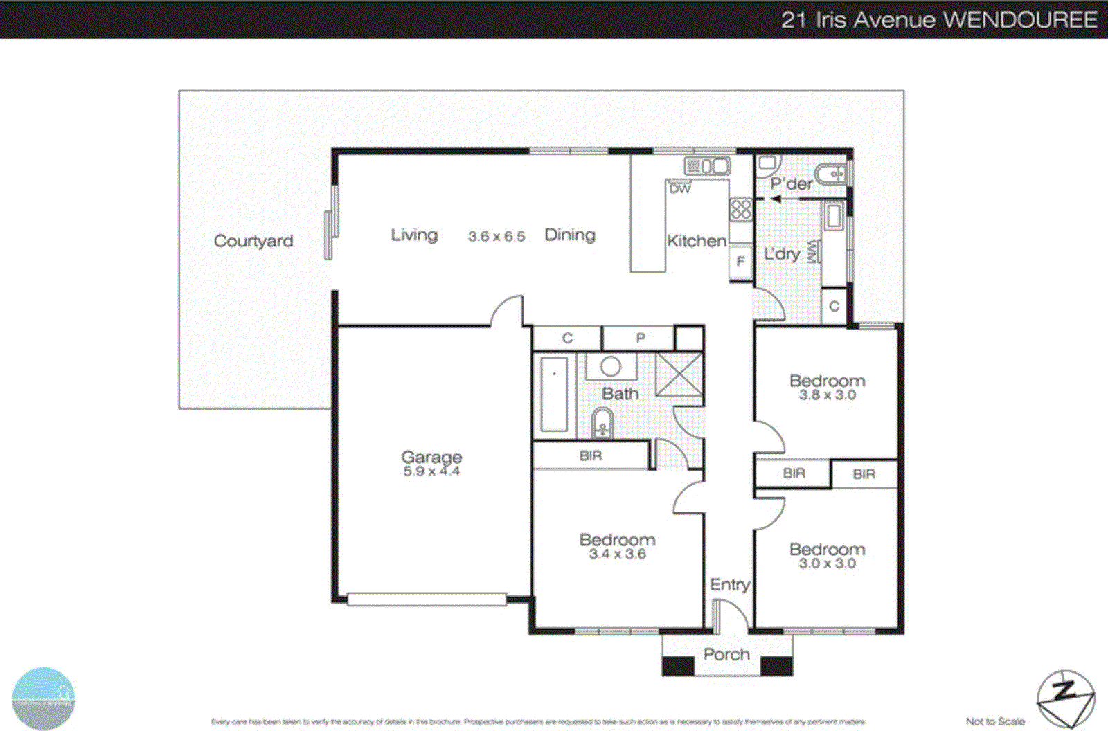 21 Iris Avenue, Wendouree VIC 3355 - Floorplan