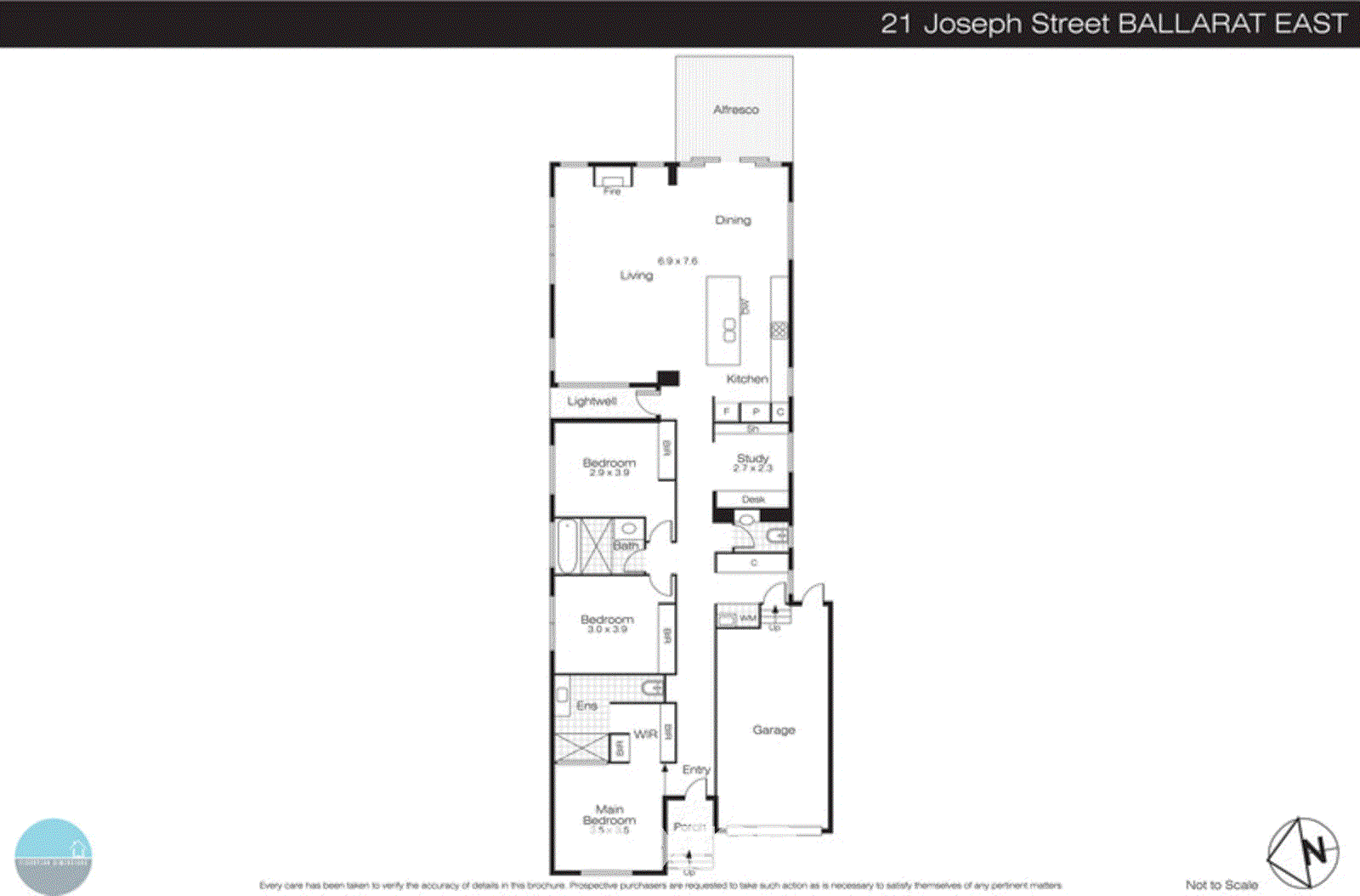 21 Joseph Street, Ballarat East VIC 3350 - Floorplan