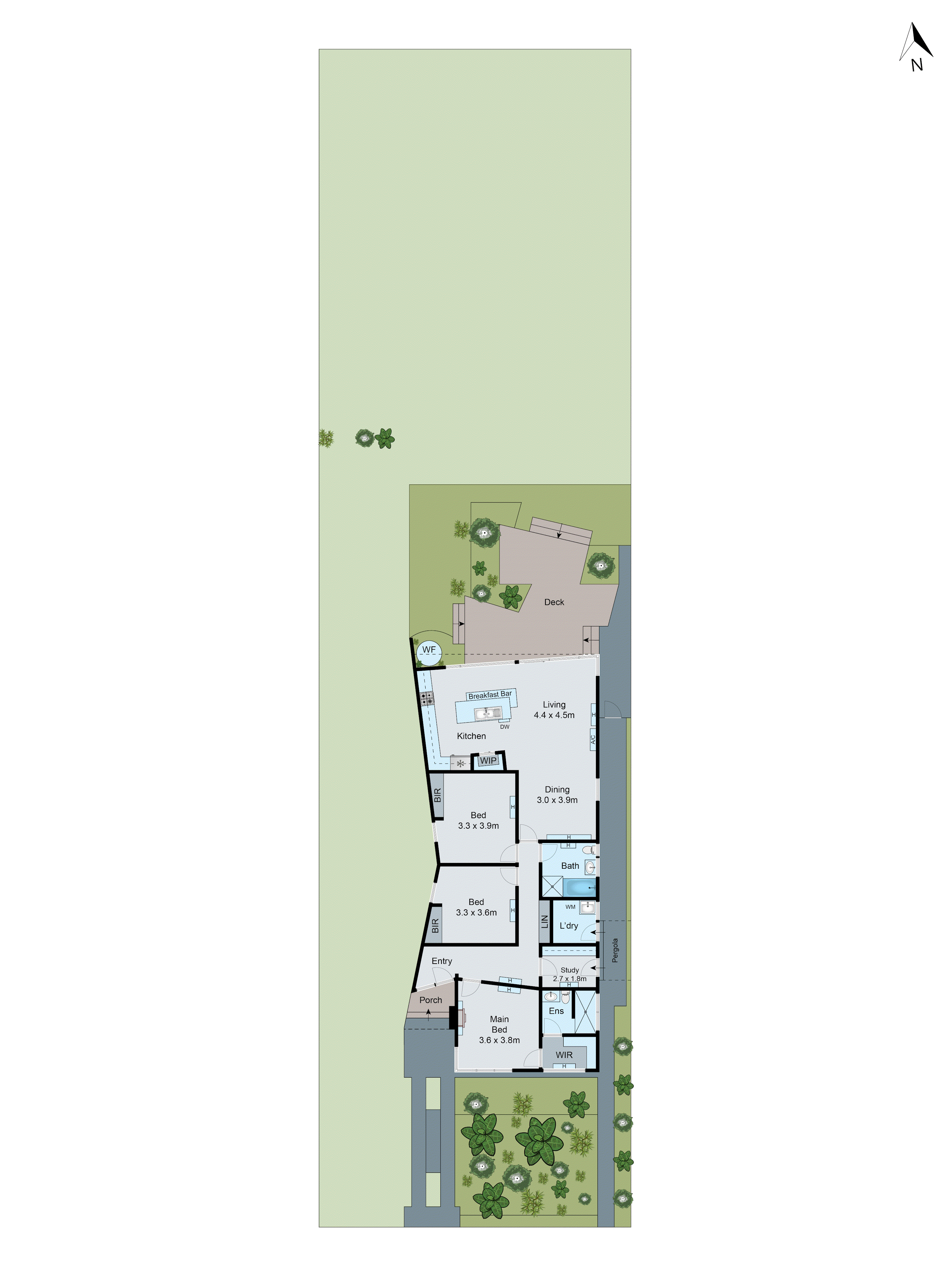 21 Karoomba Avenue, Herne Hill VIC 3218 - Floorplan