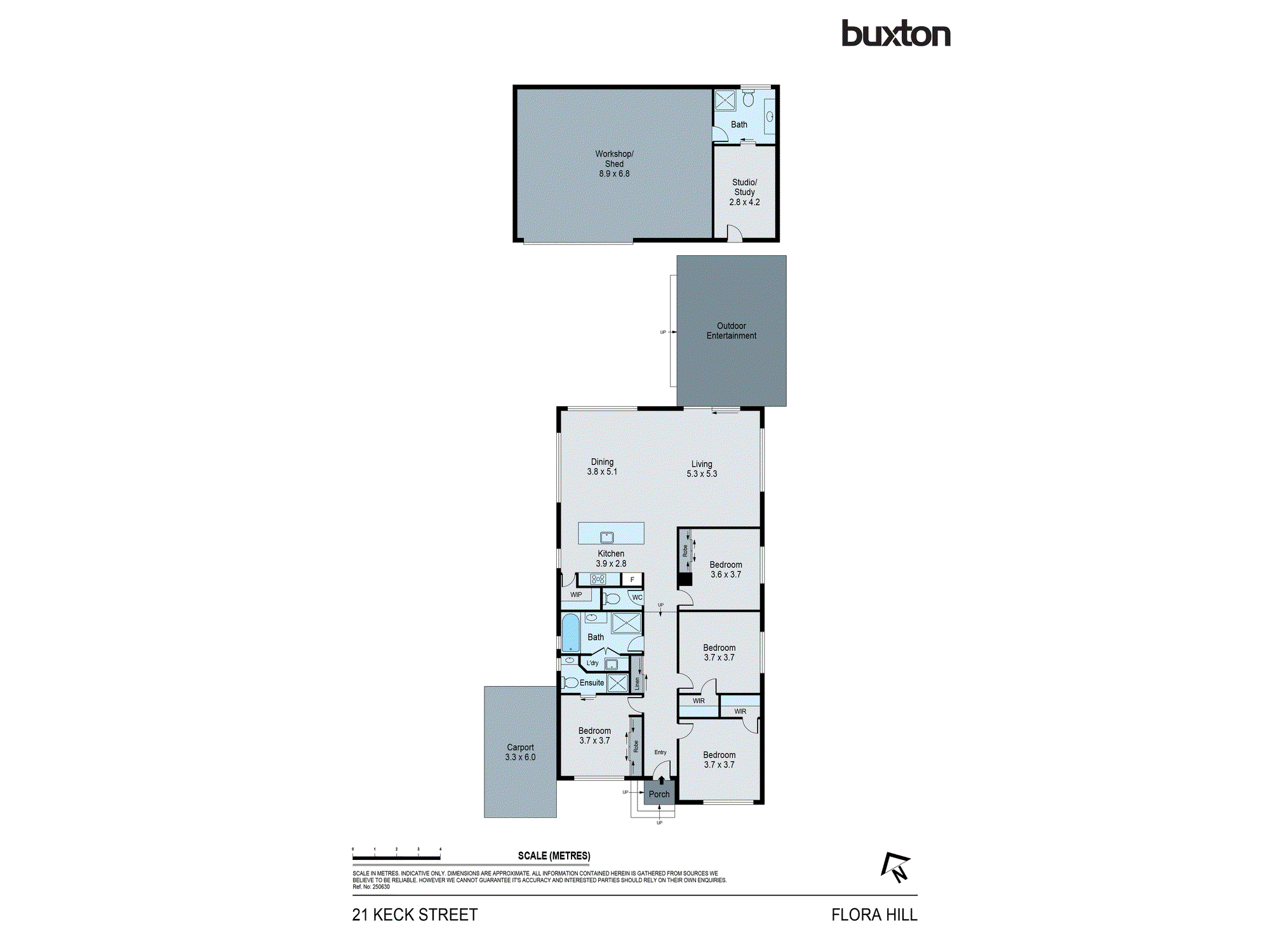 21 Keck Street, Flora Hill VIC 3550 - Floorplan