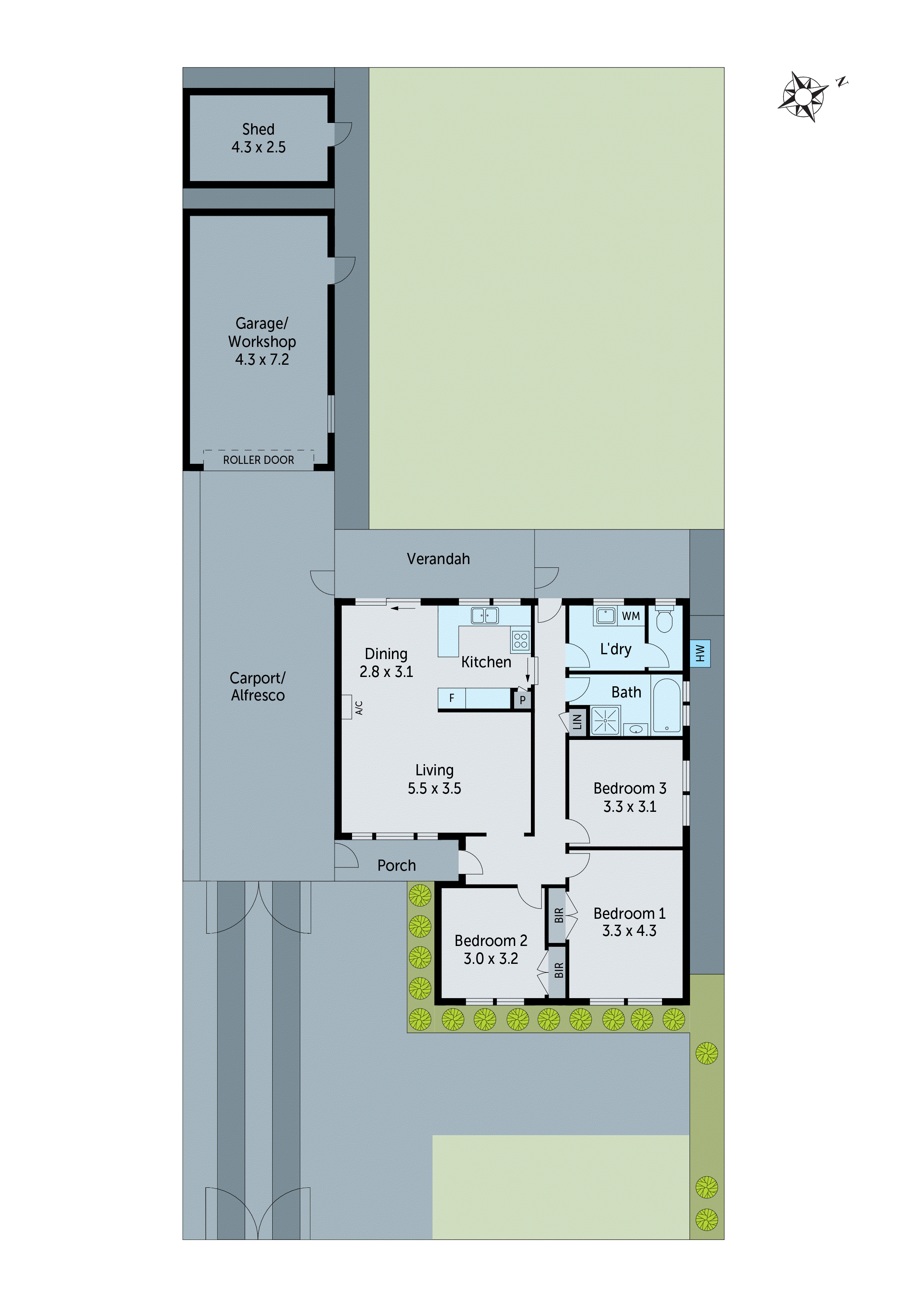 21 Kingsley Drive, Corio VIC 3214 - Floorplan