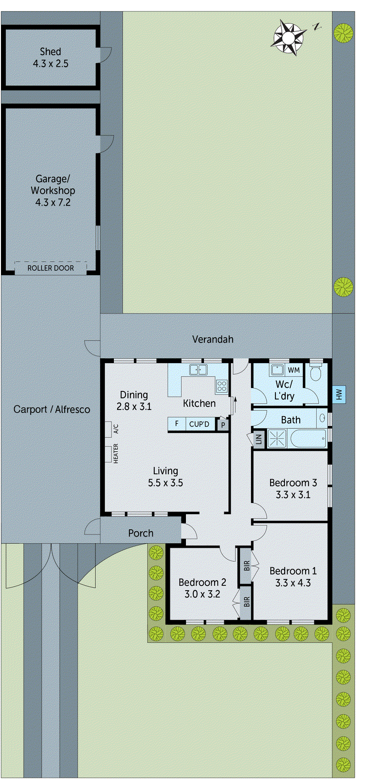 21 Kingsley Drive, Corio VIC 3214 - Floorplan