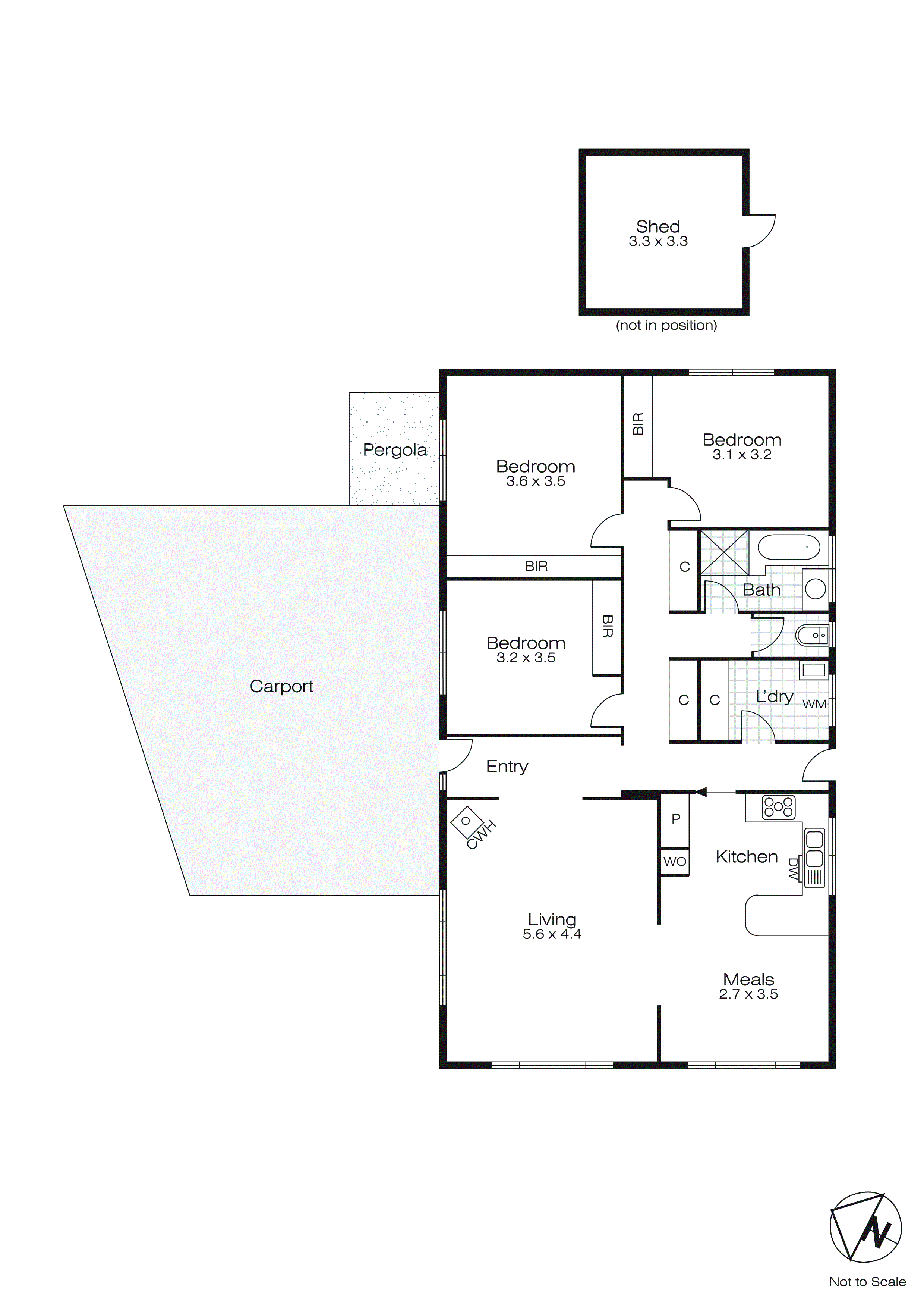 21 Lawrence Street, Sebastopol VIC 3356 - Floorplan