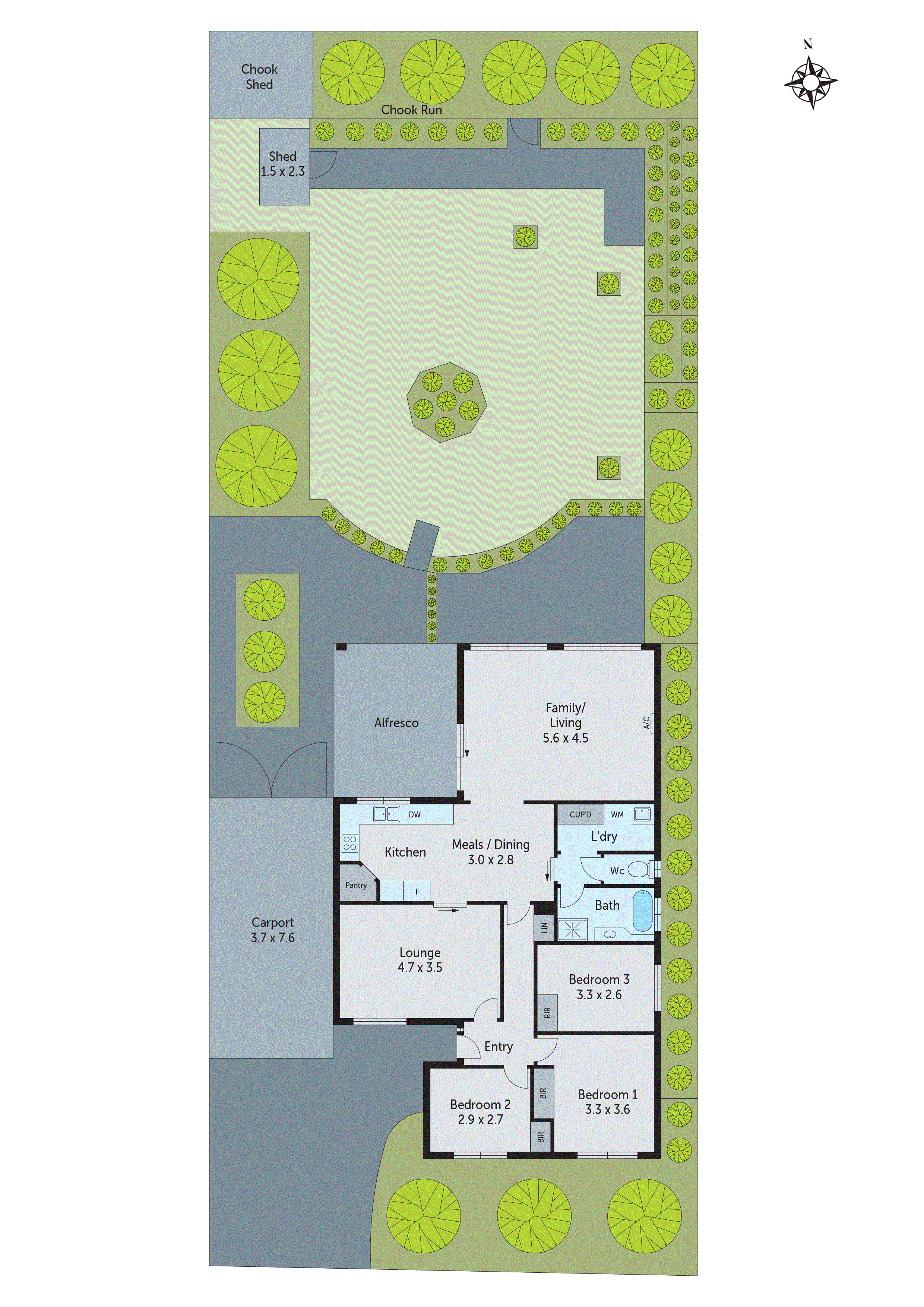 21 Leawarra Way, Clifton Springs VIC 3222 - Floorplan
