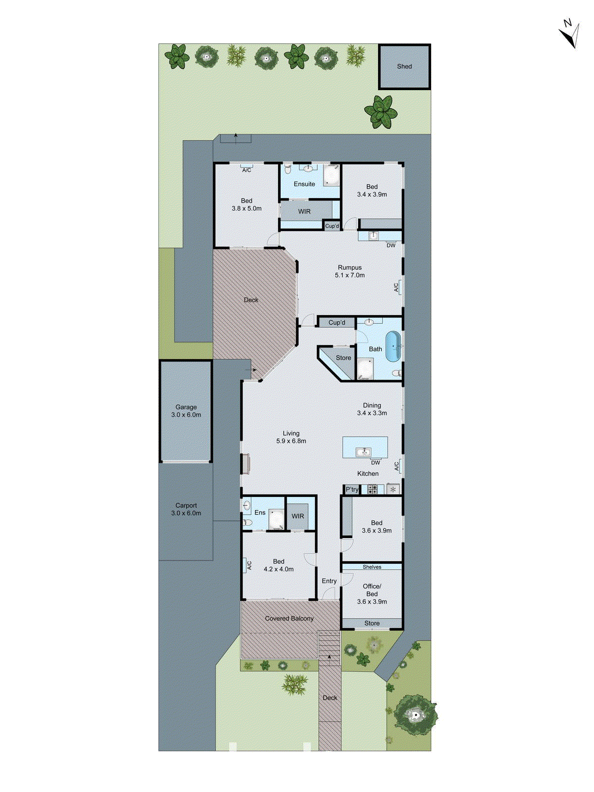21 Lily Street, Hamlyn Heights VIC 3215 - Floorplan