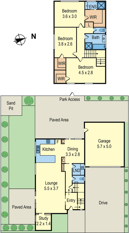 2/1 Mackenzie Street, Cheltenham VIC 3192 - Floorplan