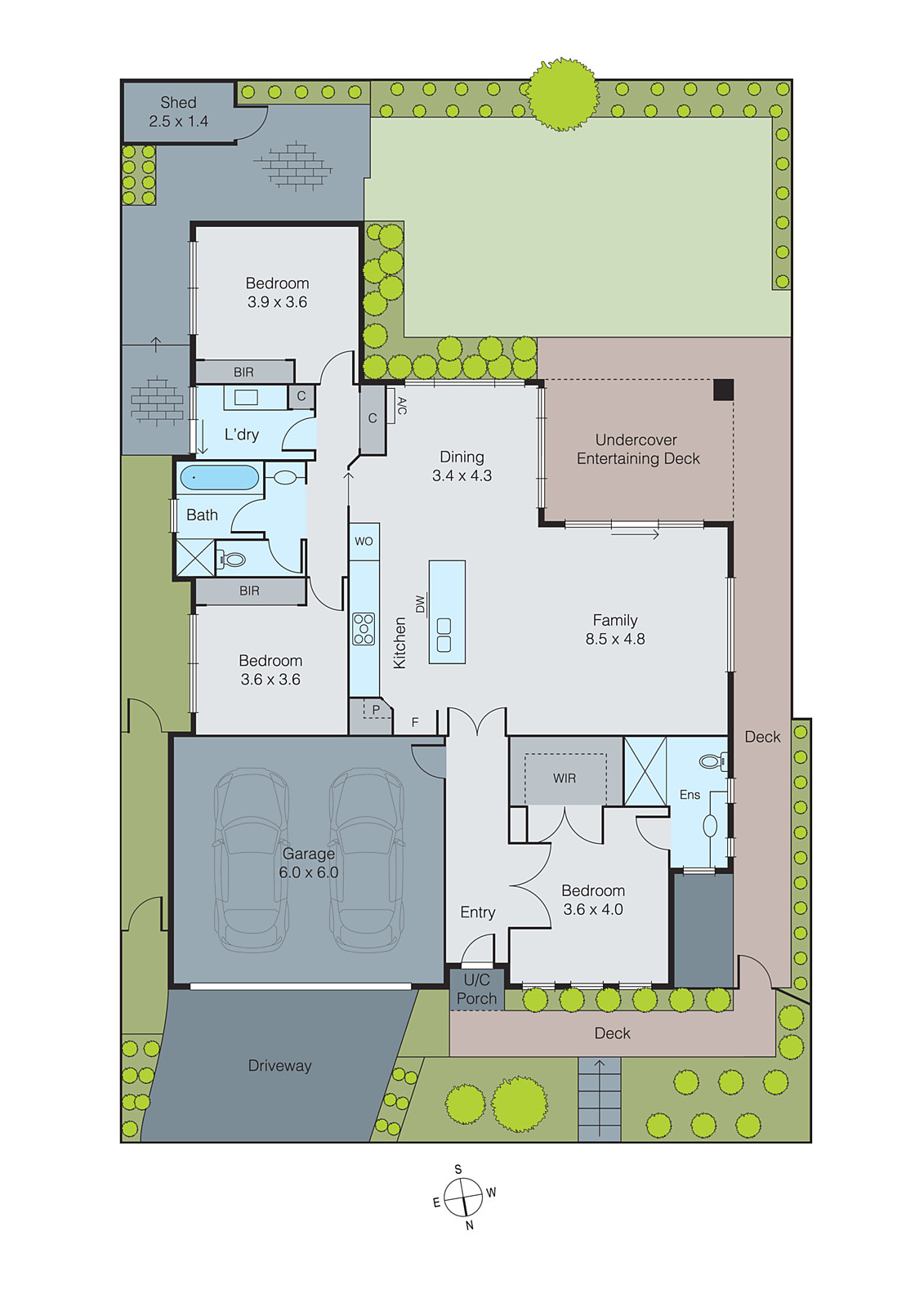 21 Malbec Loop, Waurn Ponds VIC 3216 - Floorplan