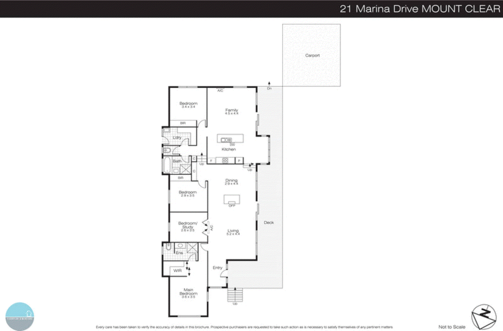 21 Marina Drive, Mount Clear VIC 3350 - Floorplan