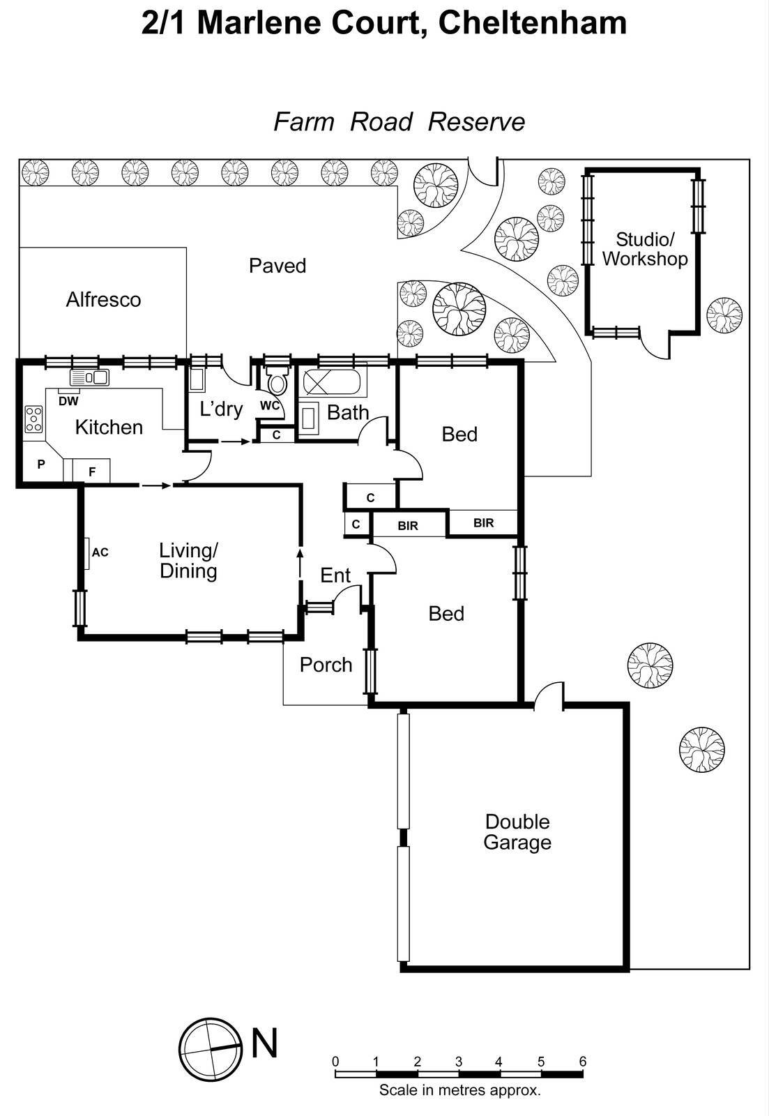 2/1 Marlene Court, Cheltenham VIC 3192 - Floorplan
