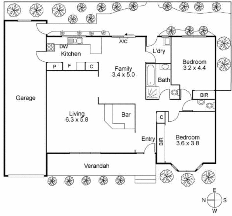 2/1 Marquis Road, Bentleigh VIC 3204 - Floorplan