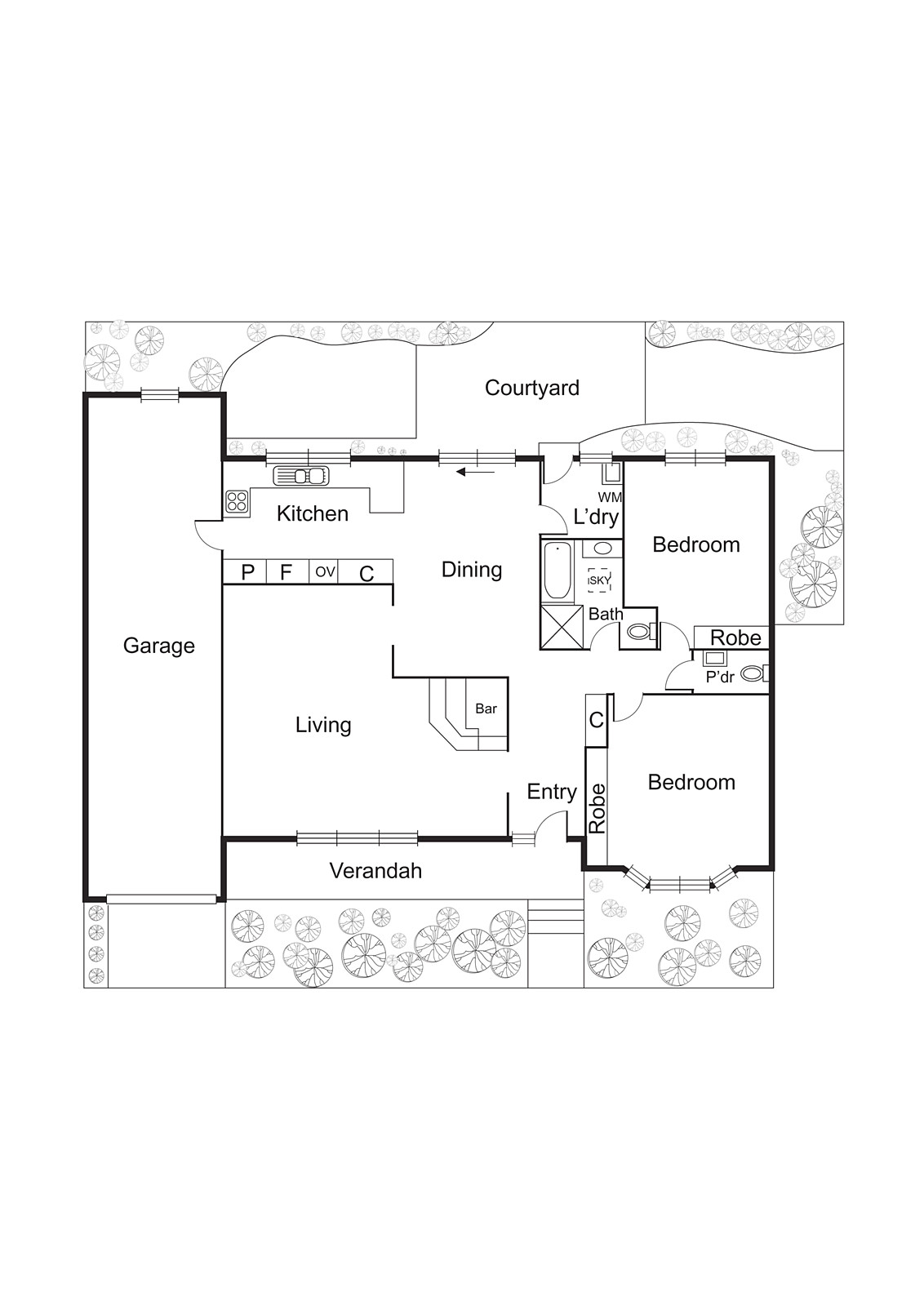 2/1 Marquis Road, Bentleigh VIC 3204 - Floorplan