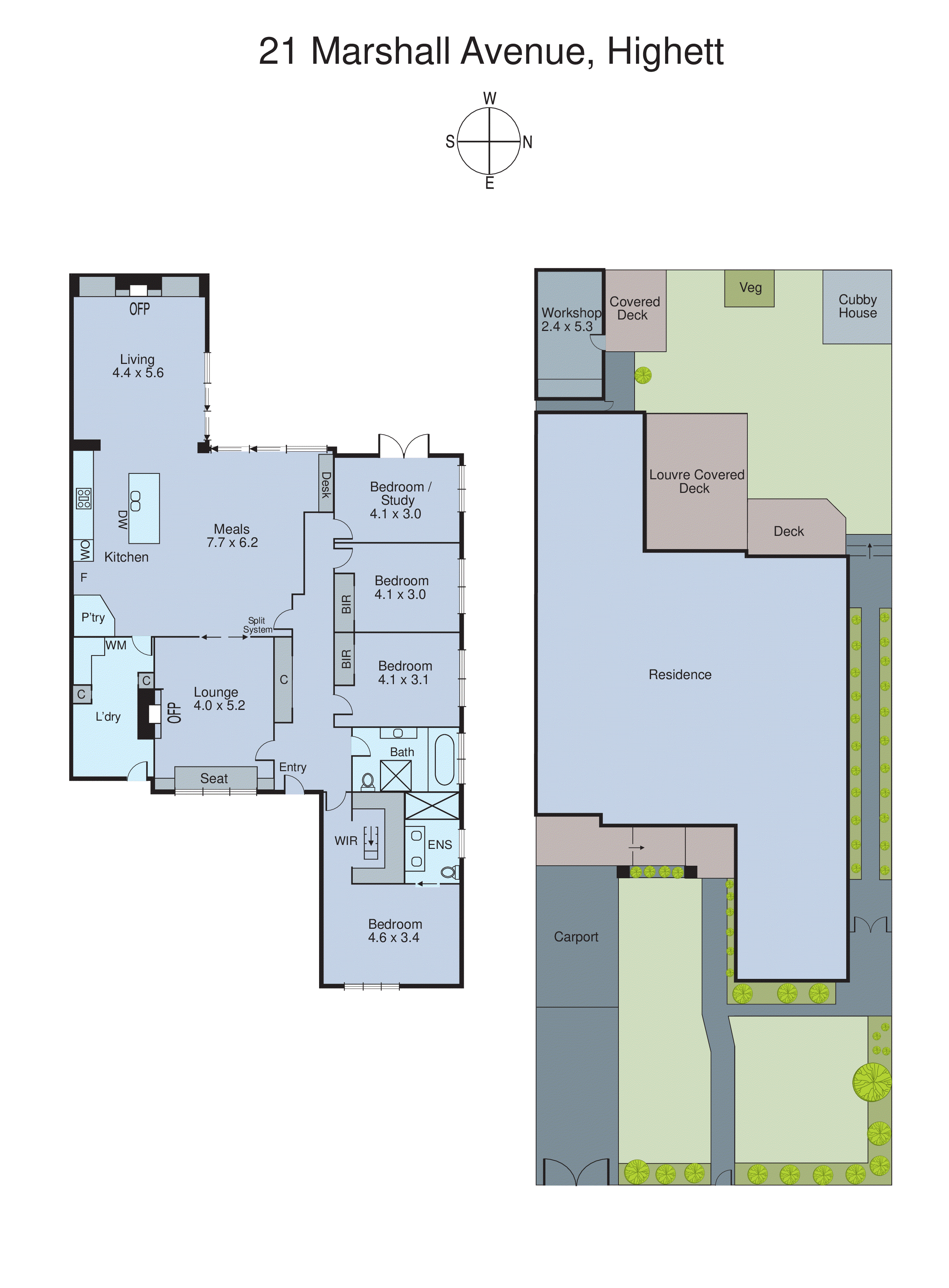 21 Marshall Avenue, Highett VIC 3190 - Floorplan