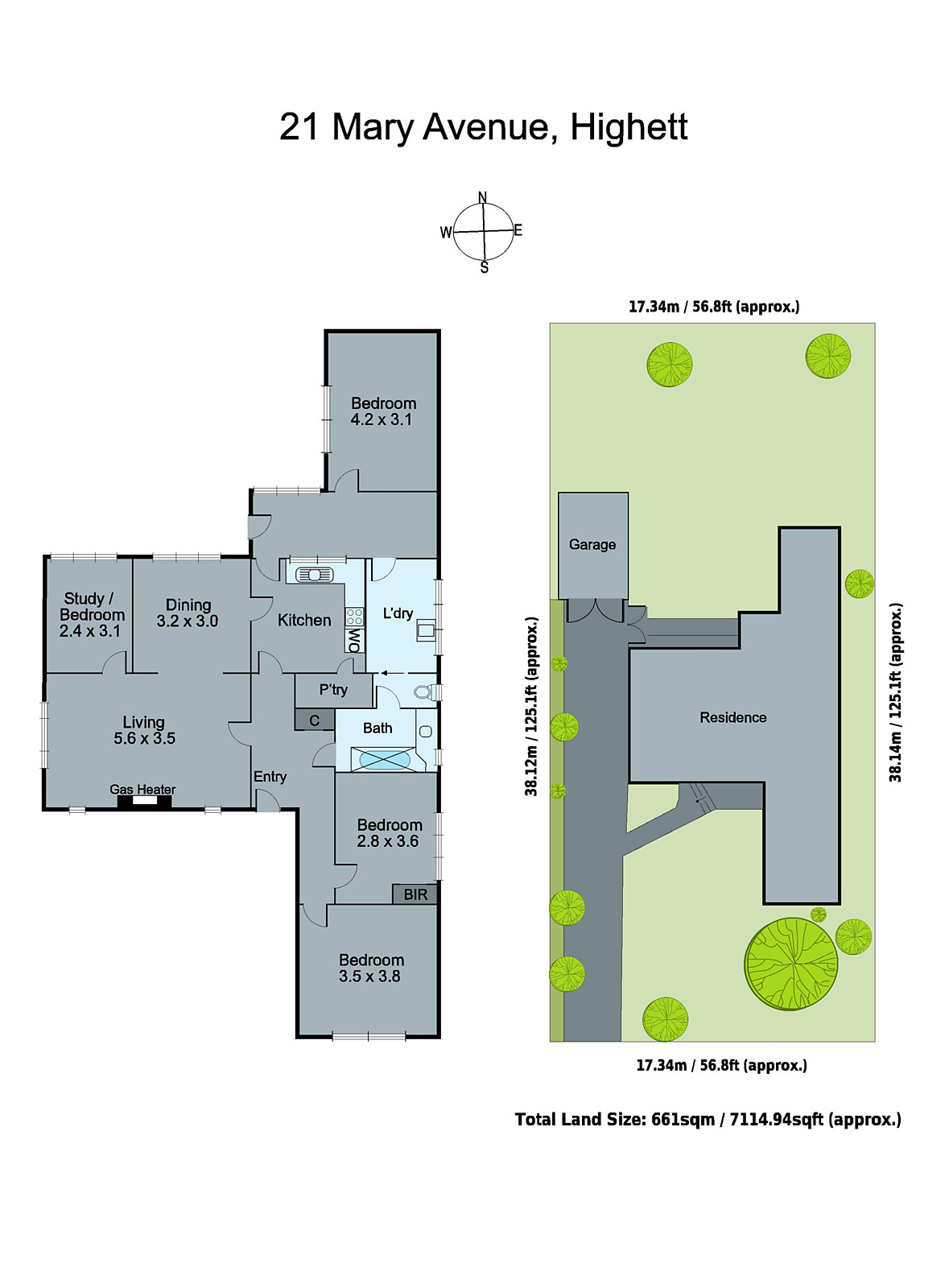 21 Mary Avenue, Highett VIC 3190 - Floorplan
