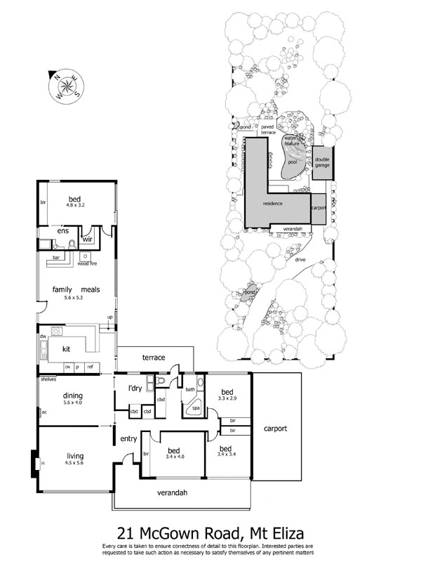 21 McGown Road, MOUNT ELIZA VIC 3930 - Floorplan